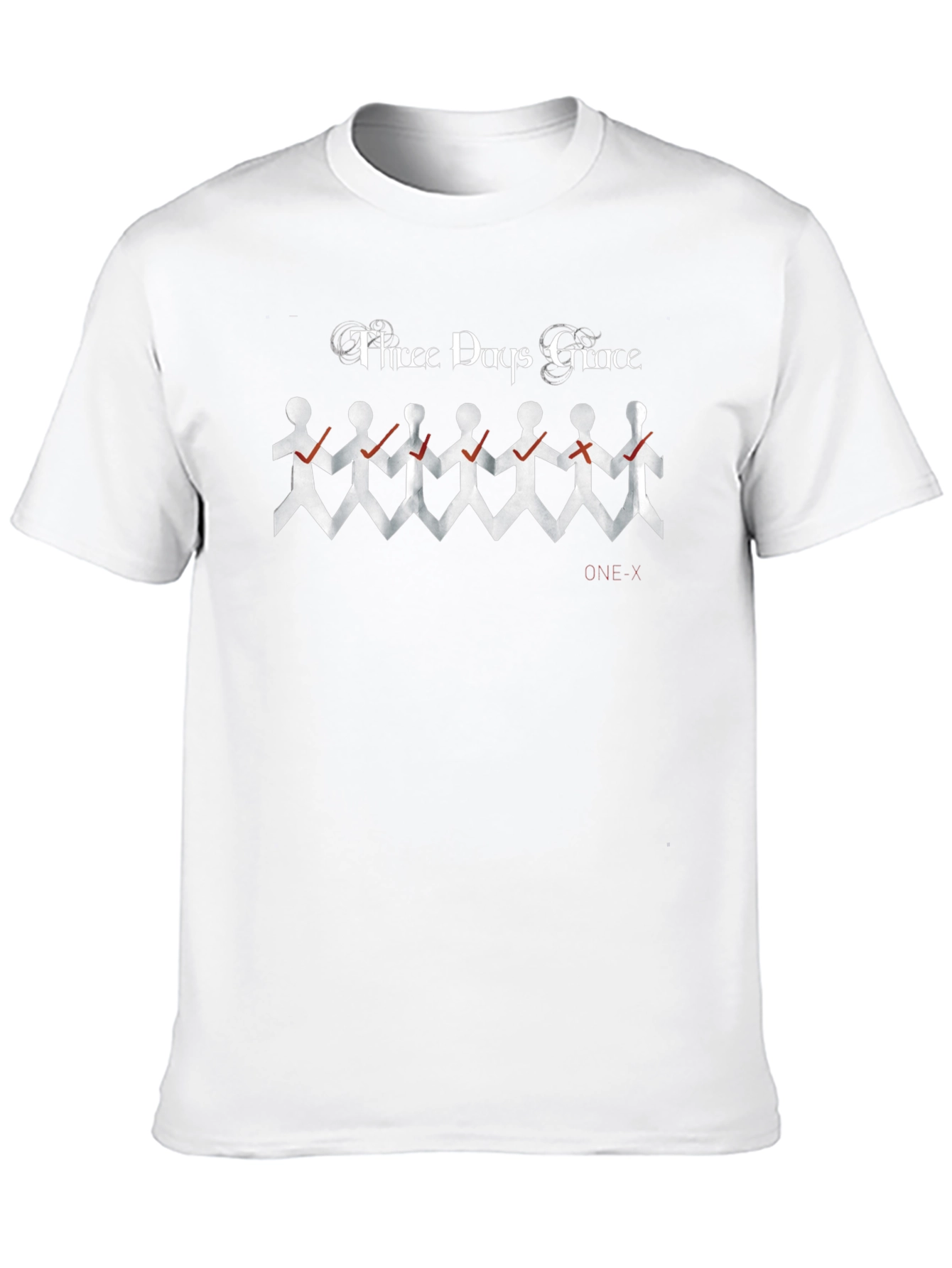 Three Days Grace One-X Black T-Shirt