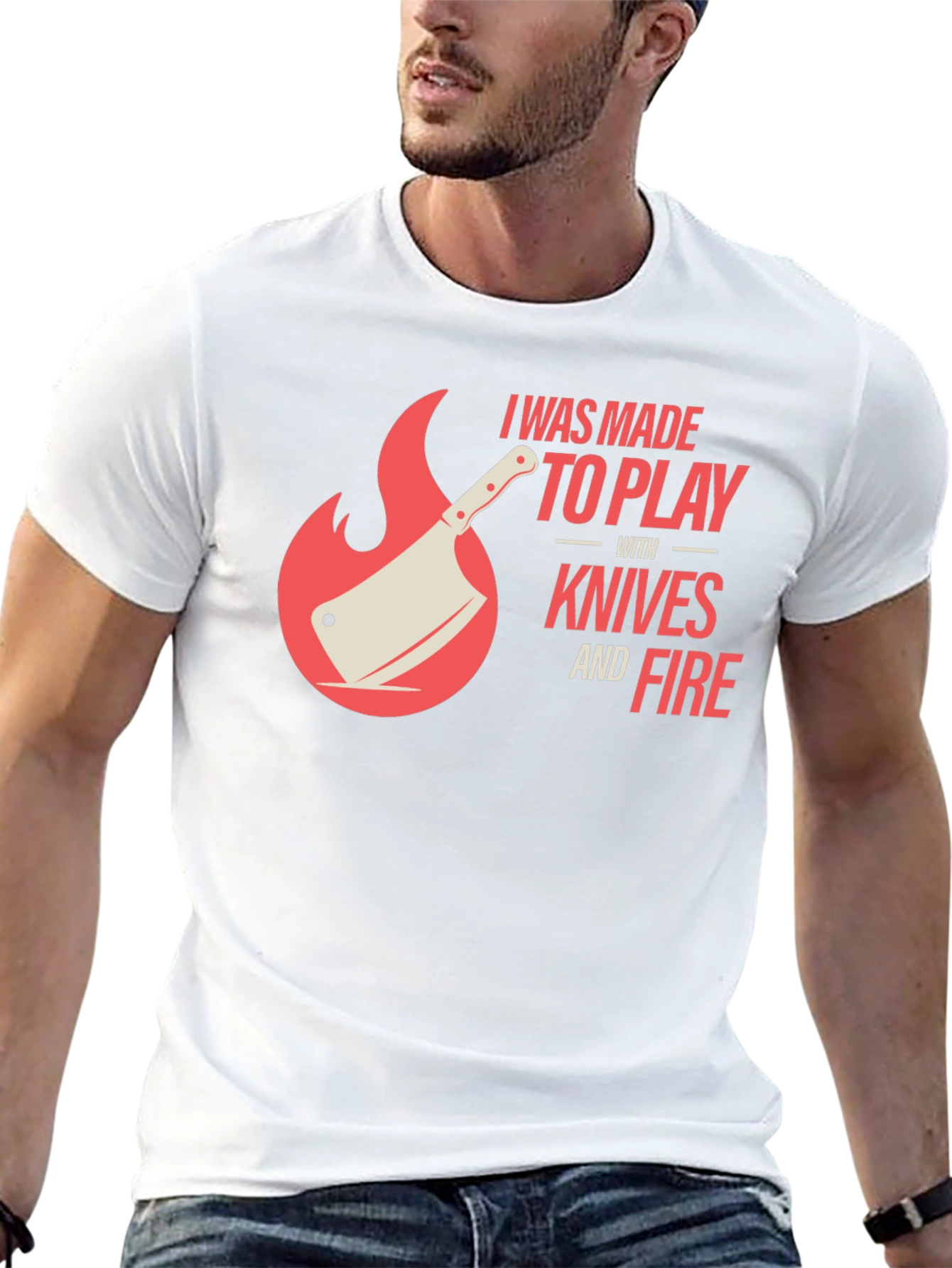 Knives and Fire Graphic Tee
