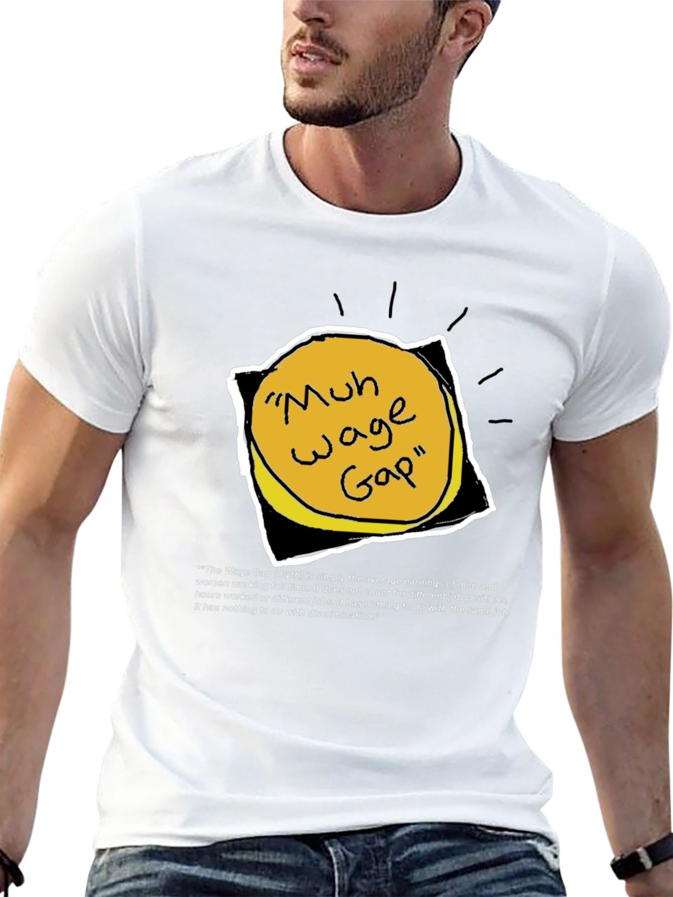 Wage Gap Myth Graphic T-Shirt