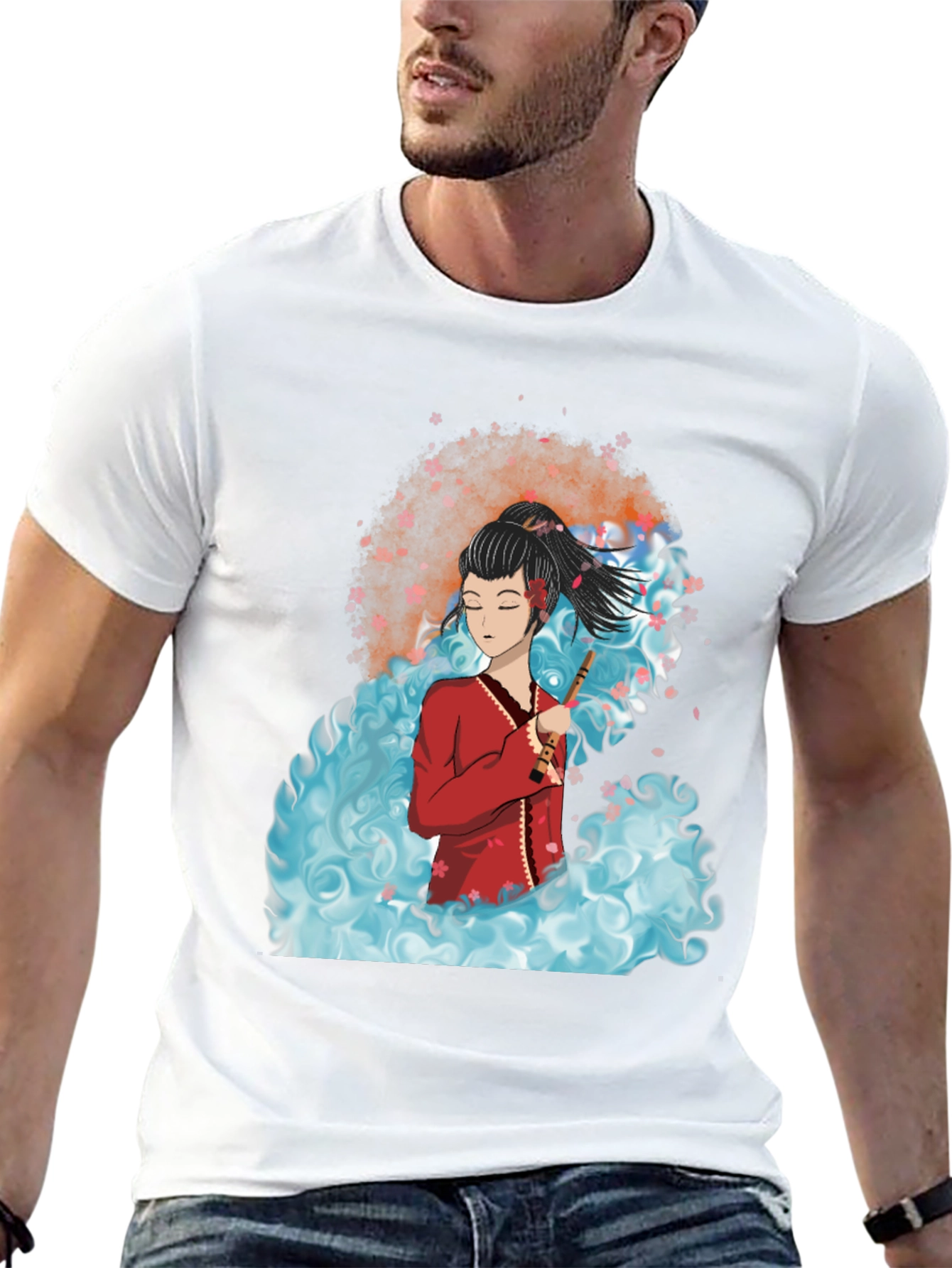 Anime Girl T-Shirt - Unique Graphic Tee