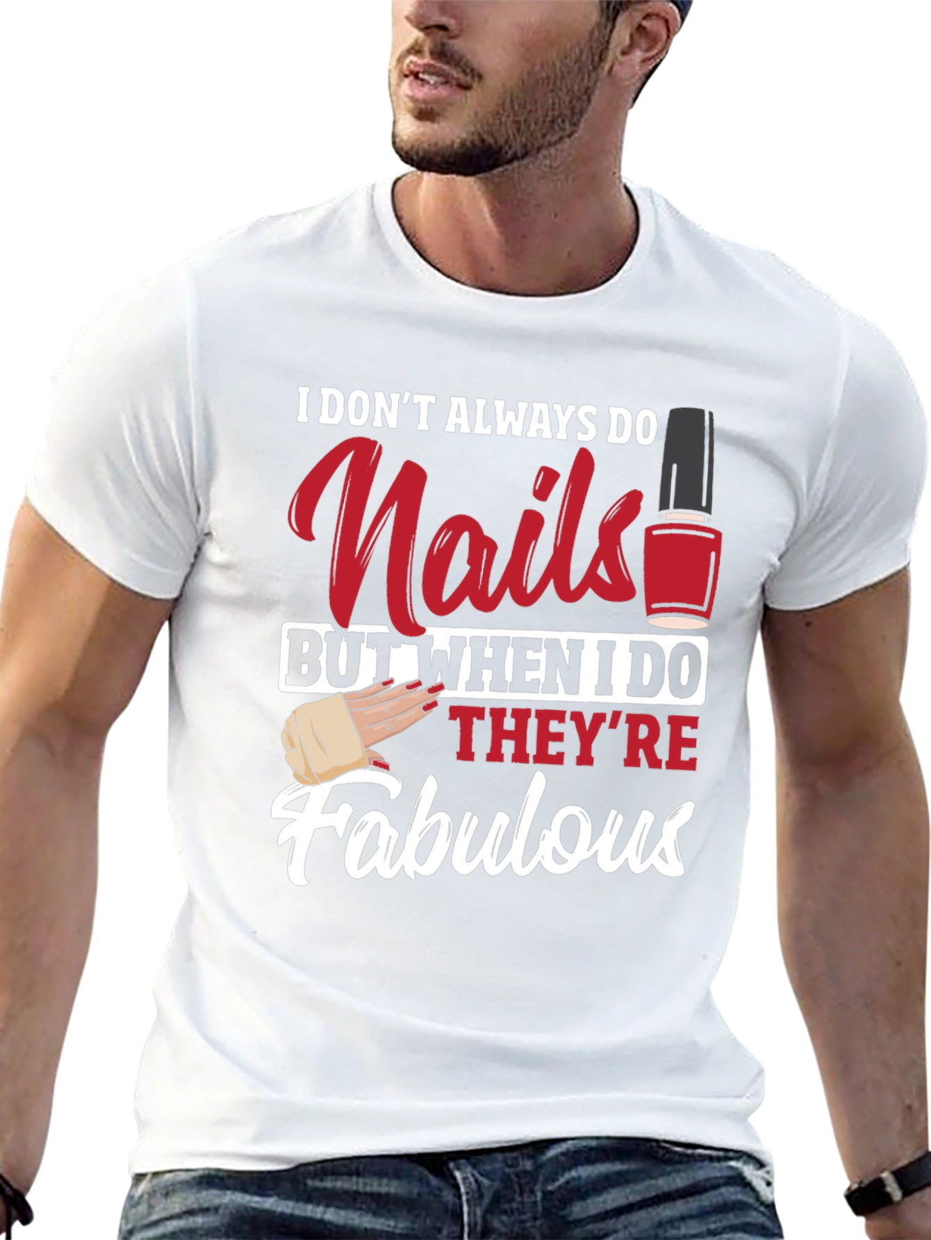 Nails Fabulous T-Shirt - Funny Nail Tech Shirt