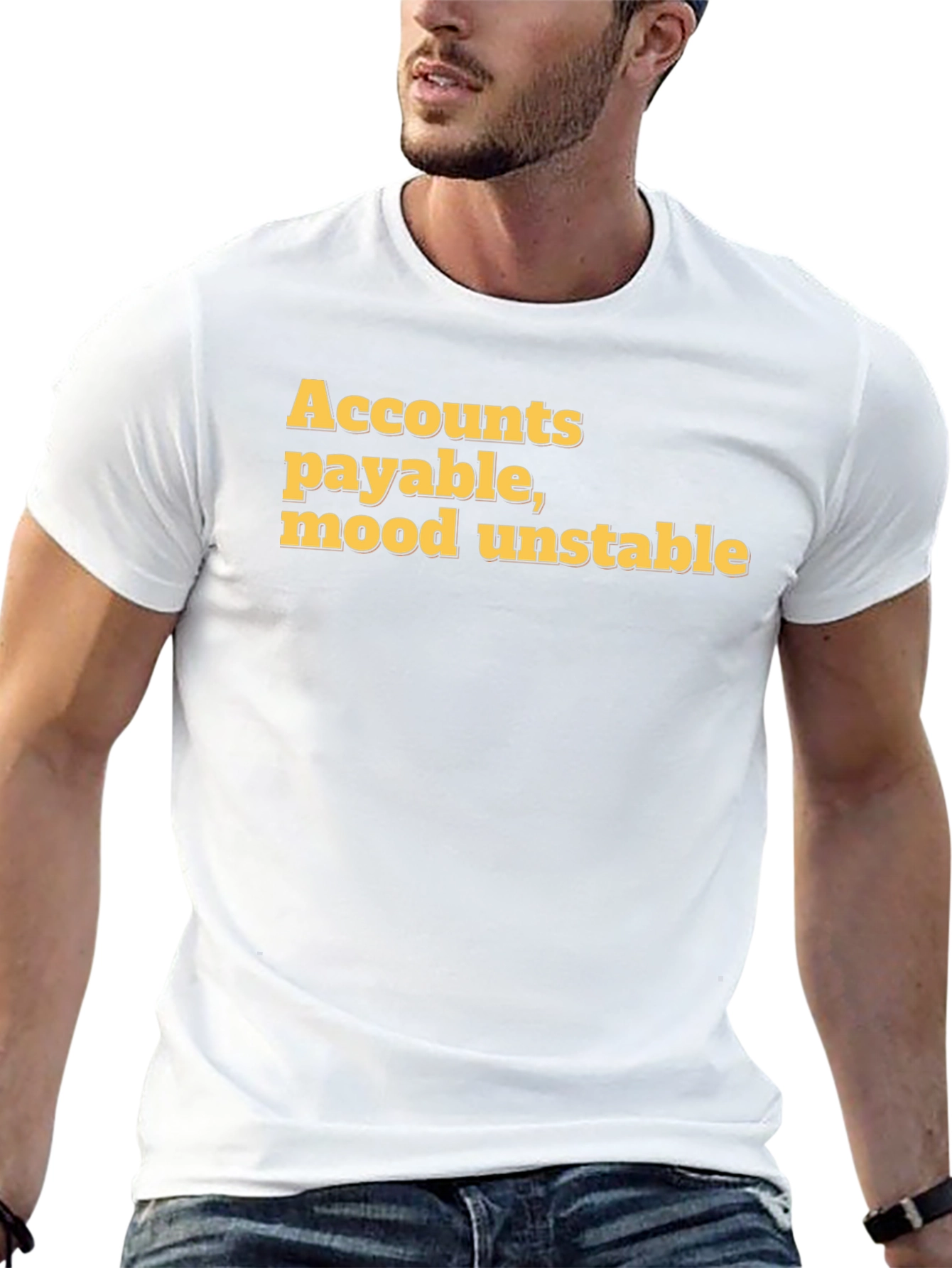 Accounts Payable Mood Unstable Graphic Tee