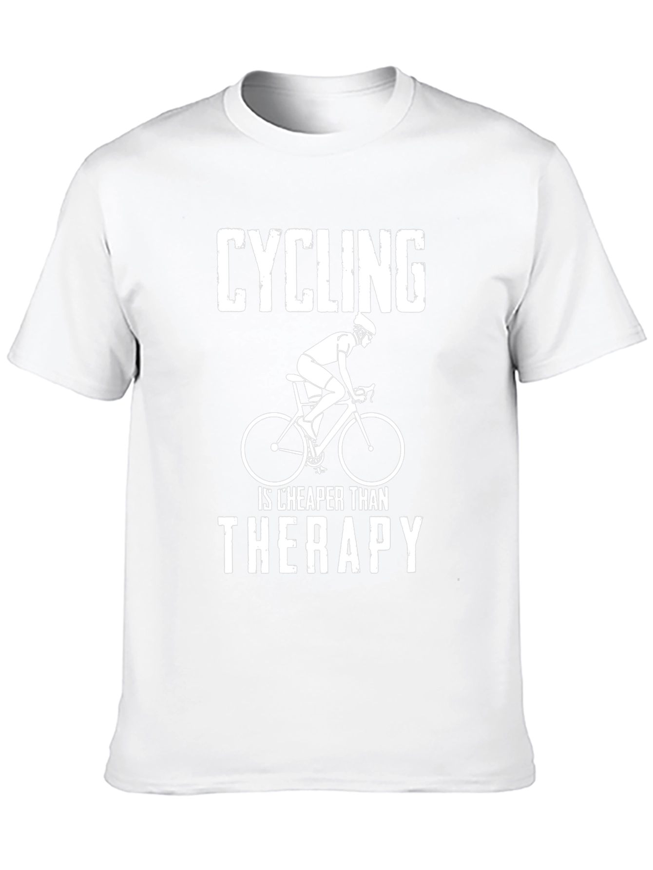 Cycling Cheaper Than Therapy T-Shirt