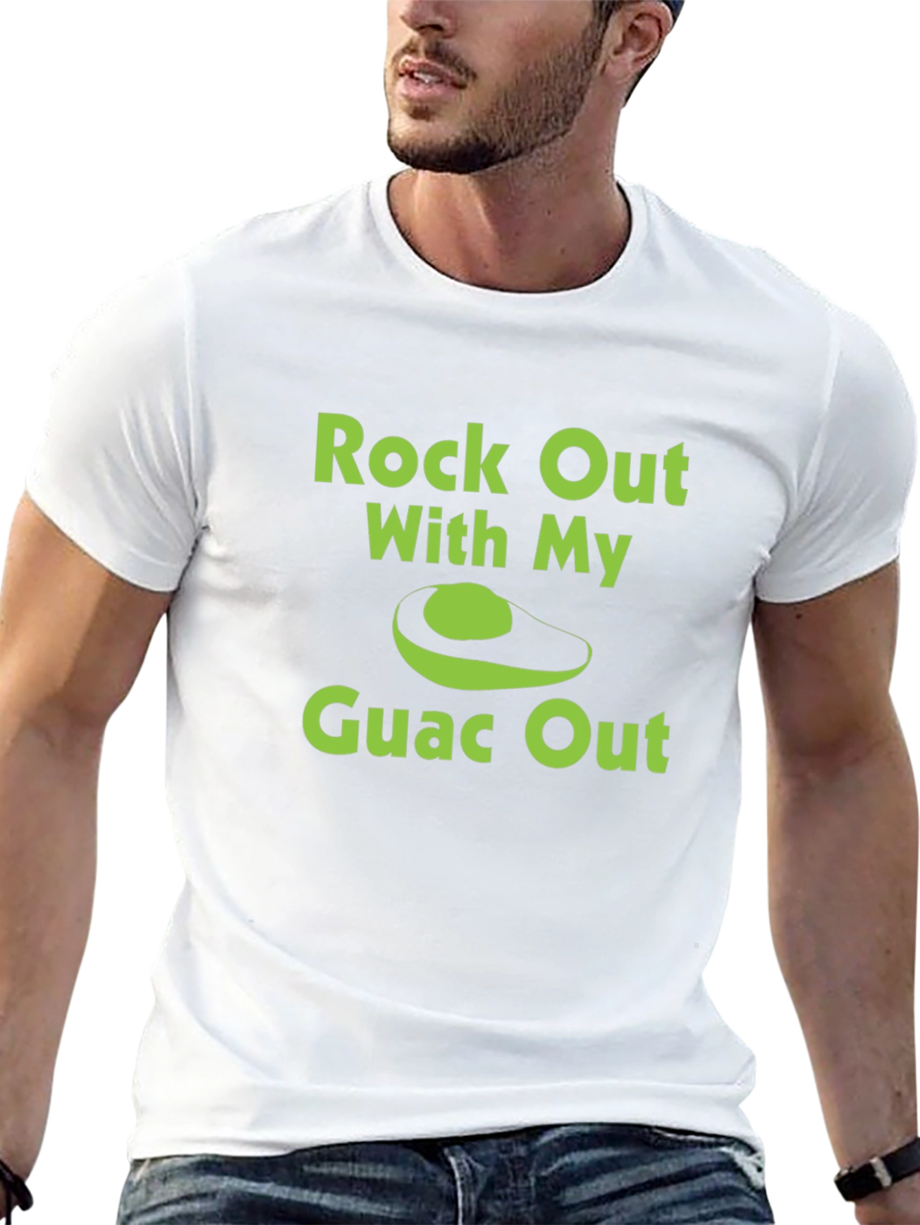 Rock Out With My Guac Out Avocado T-Shirt