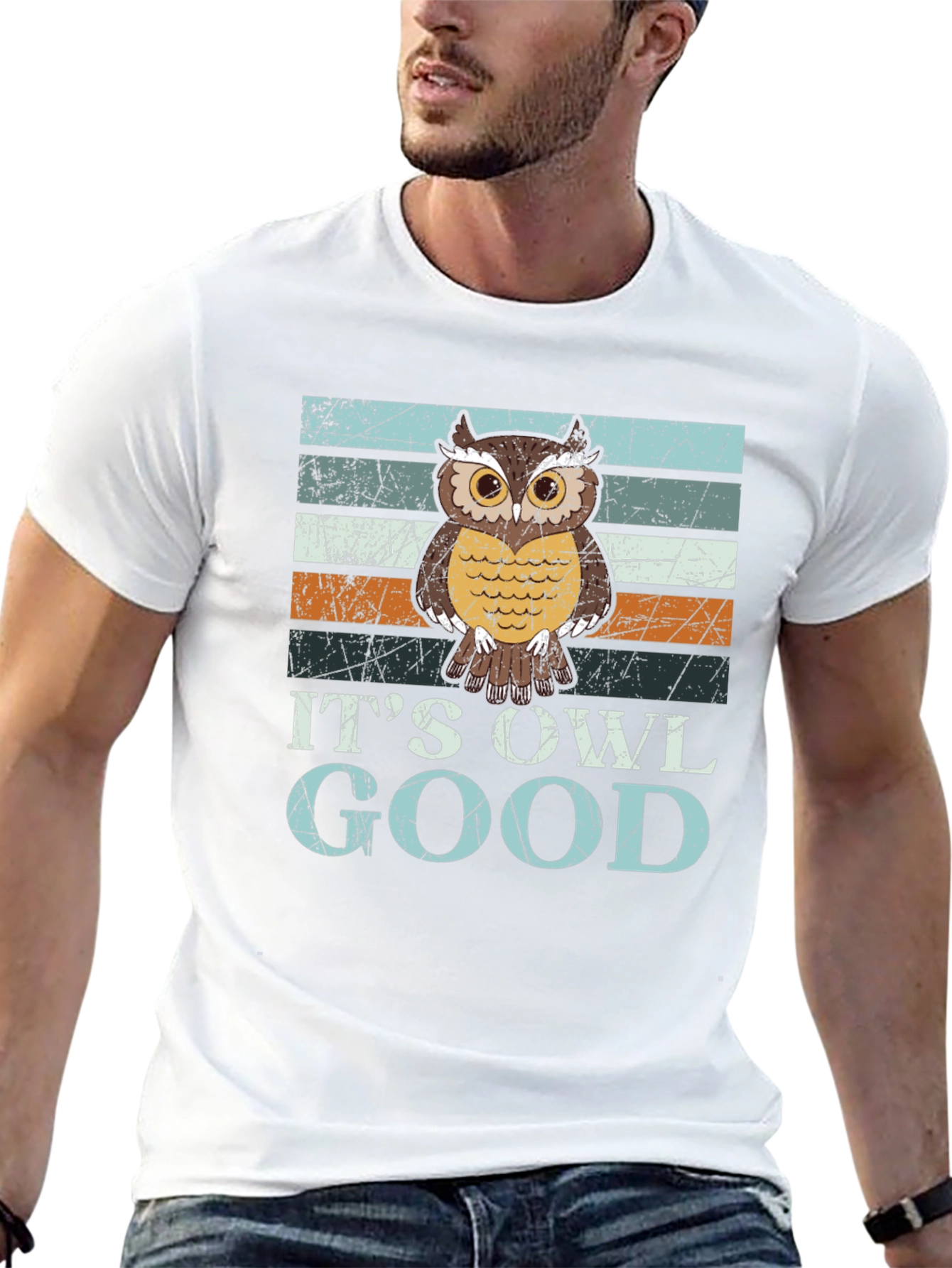 Its Owl Good T-Shirt Retro Owl Tee