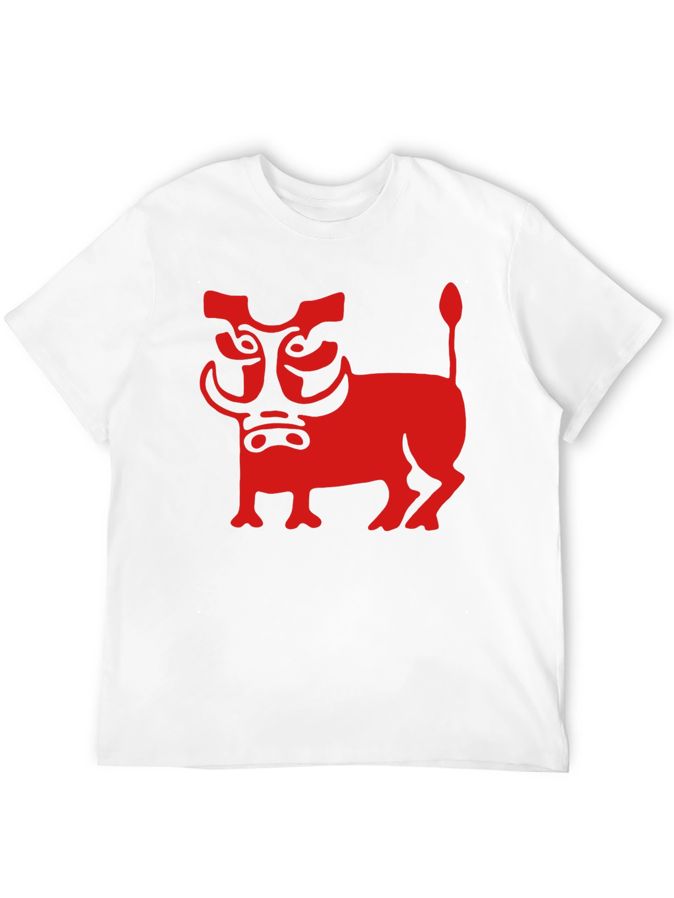Stylized Warthog Graphic Tee