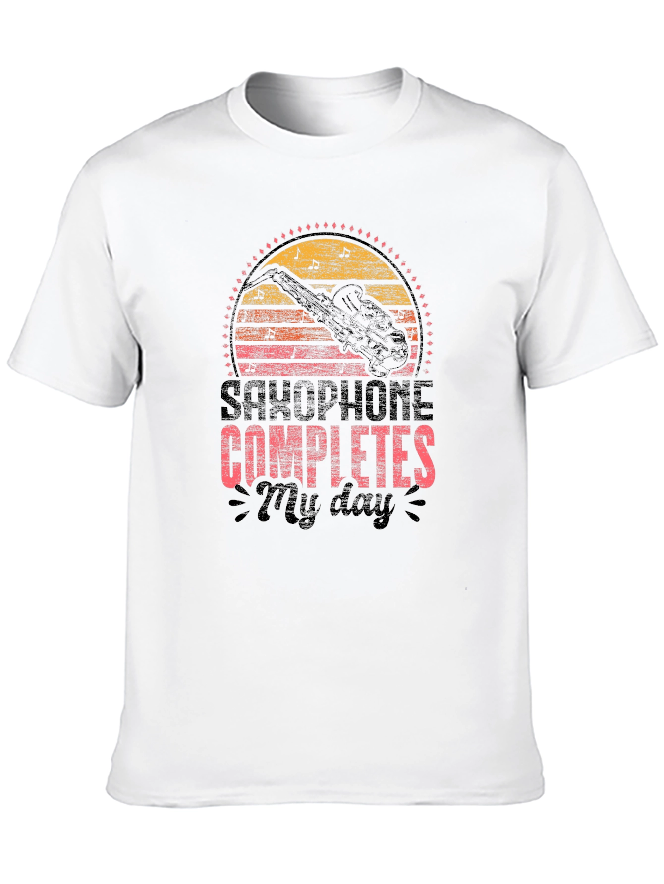 Saxophone Completes My Day T-Shirt