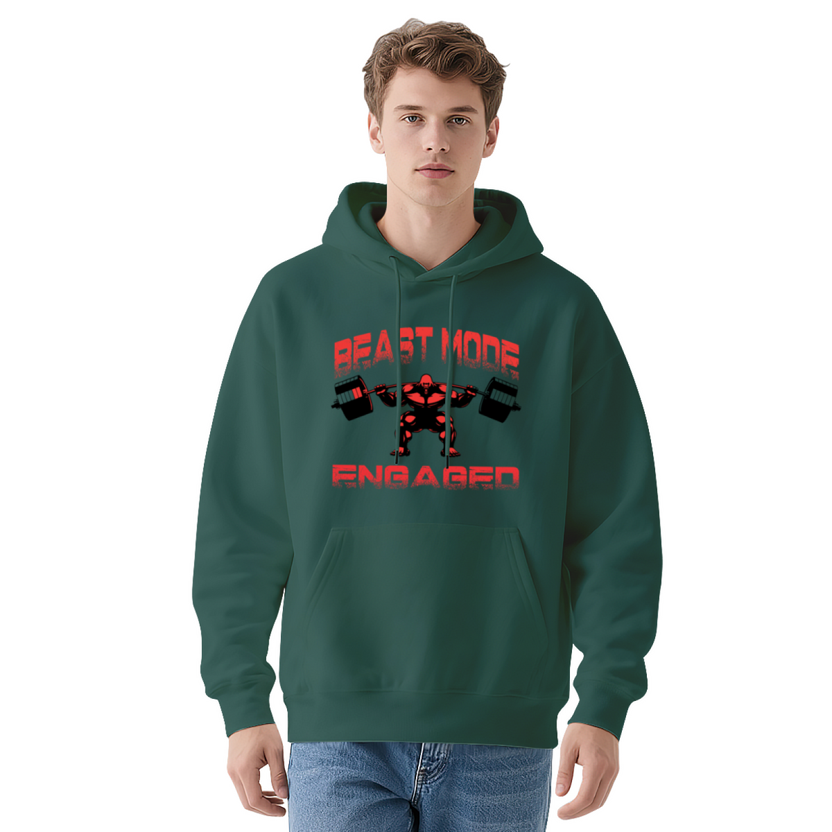 Stylish Pullover Hoodie - Inspirational Quote