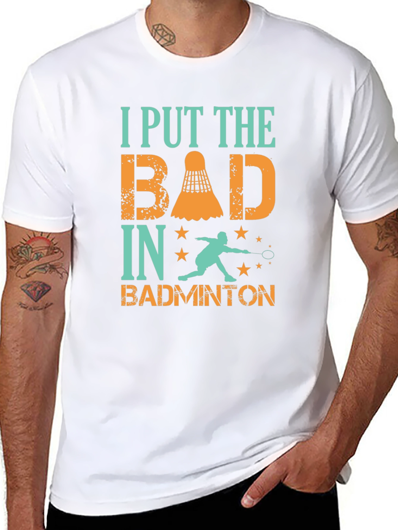 Funny Badminton T-Shirt