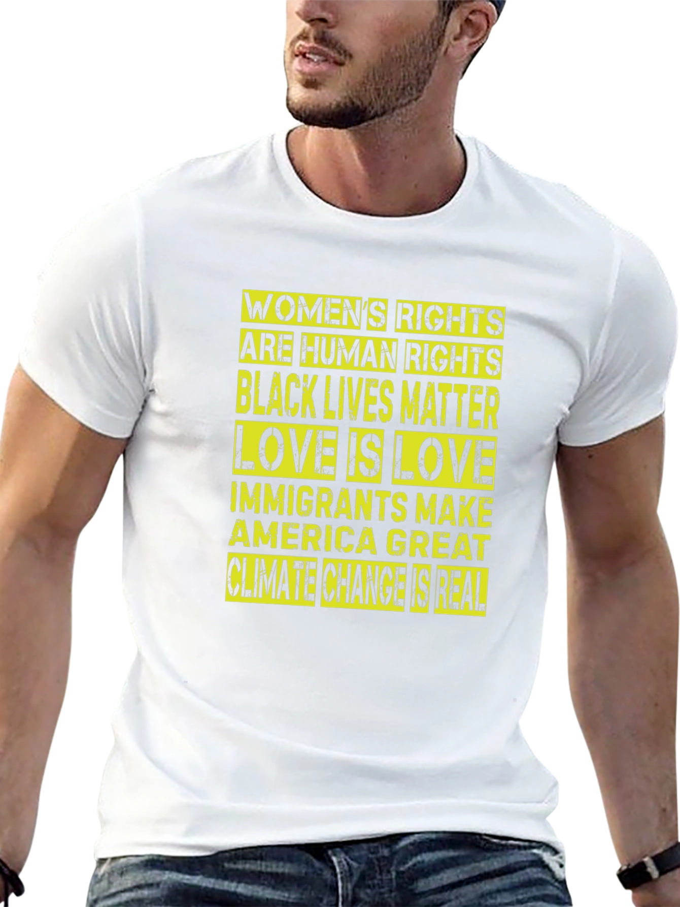 Equality & Awareness T-Shirt - Womens Rights BLM Climate