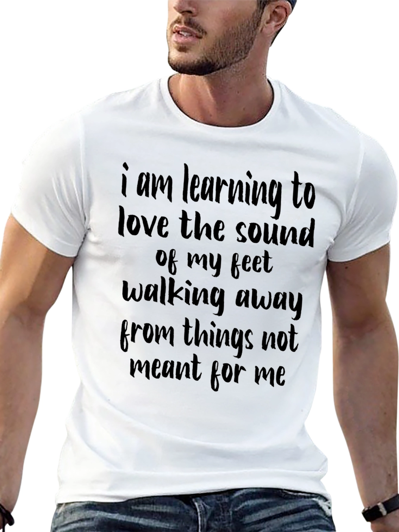I Am Learning Motivational Graphic Tee