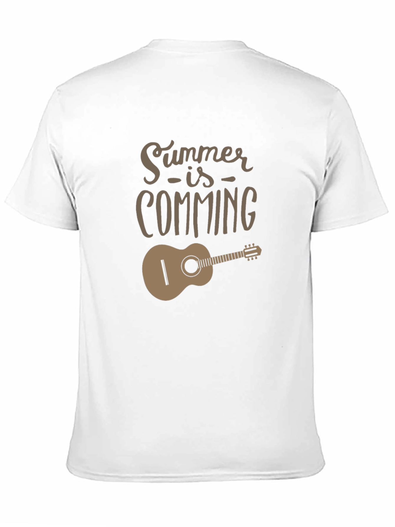 Summer is Coming Guitar T-Shirt