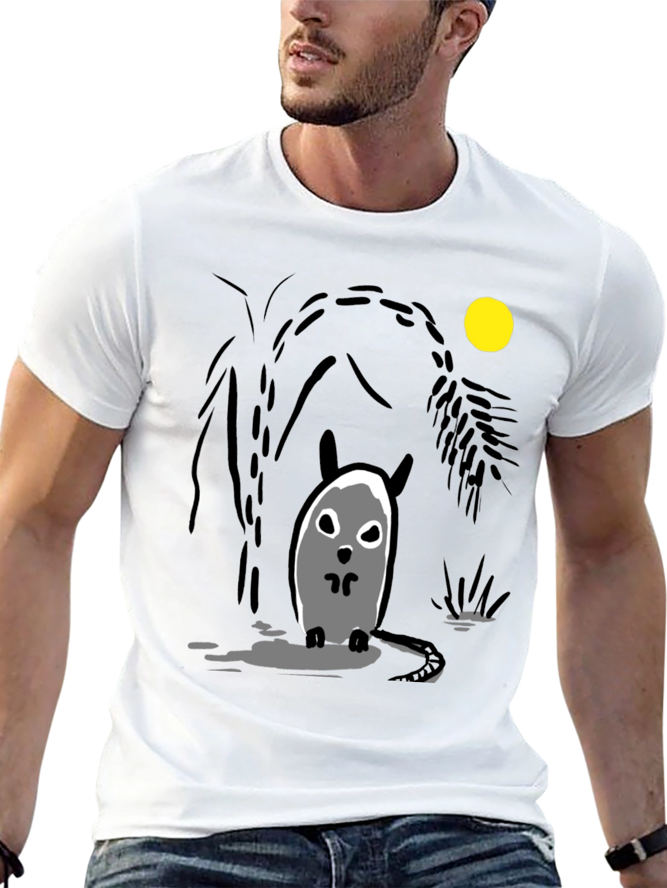 Cute Forest Spirit Graphic Tee