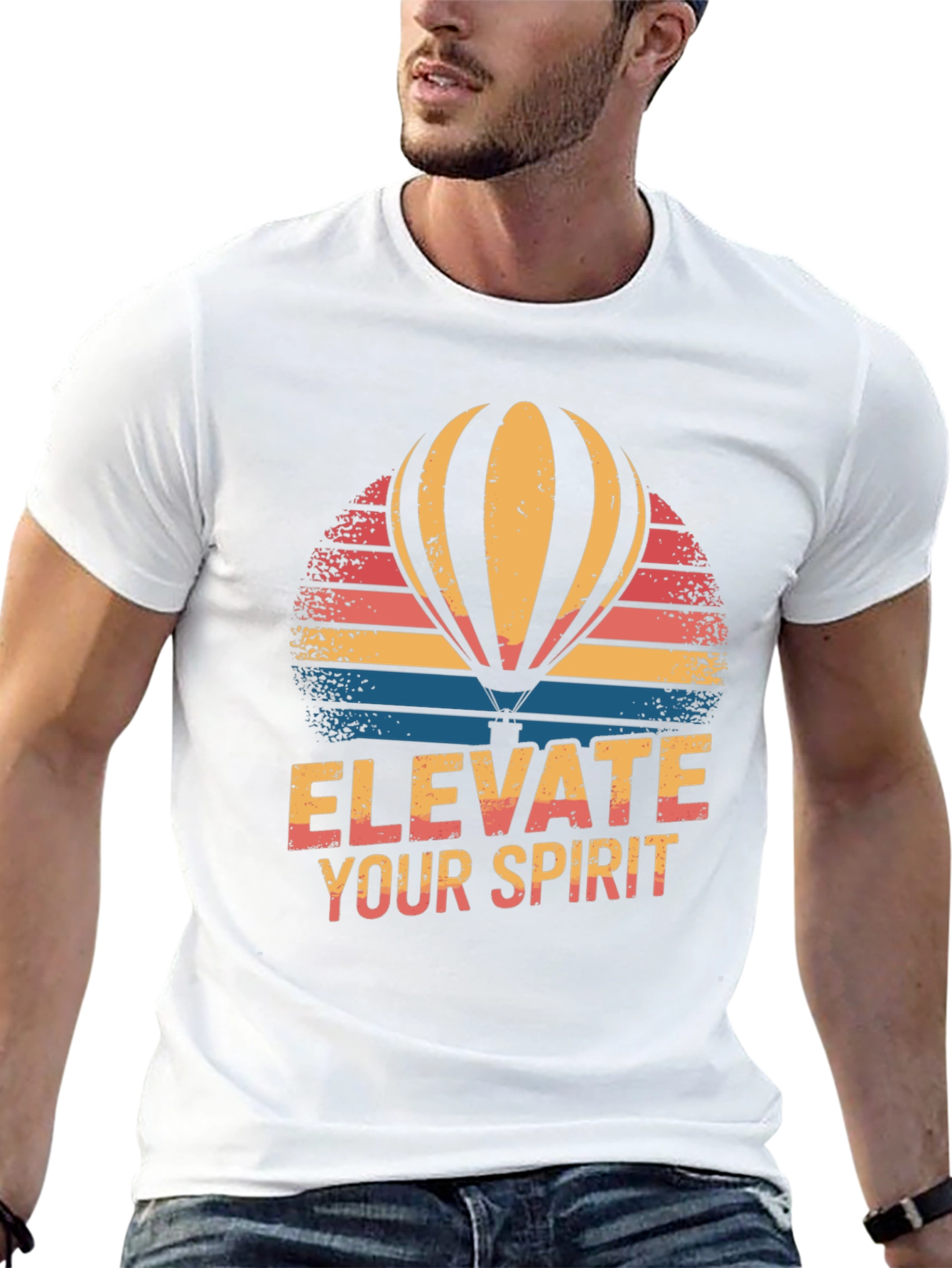 Elevate Your Spirit Balloon Graphic Tee