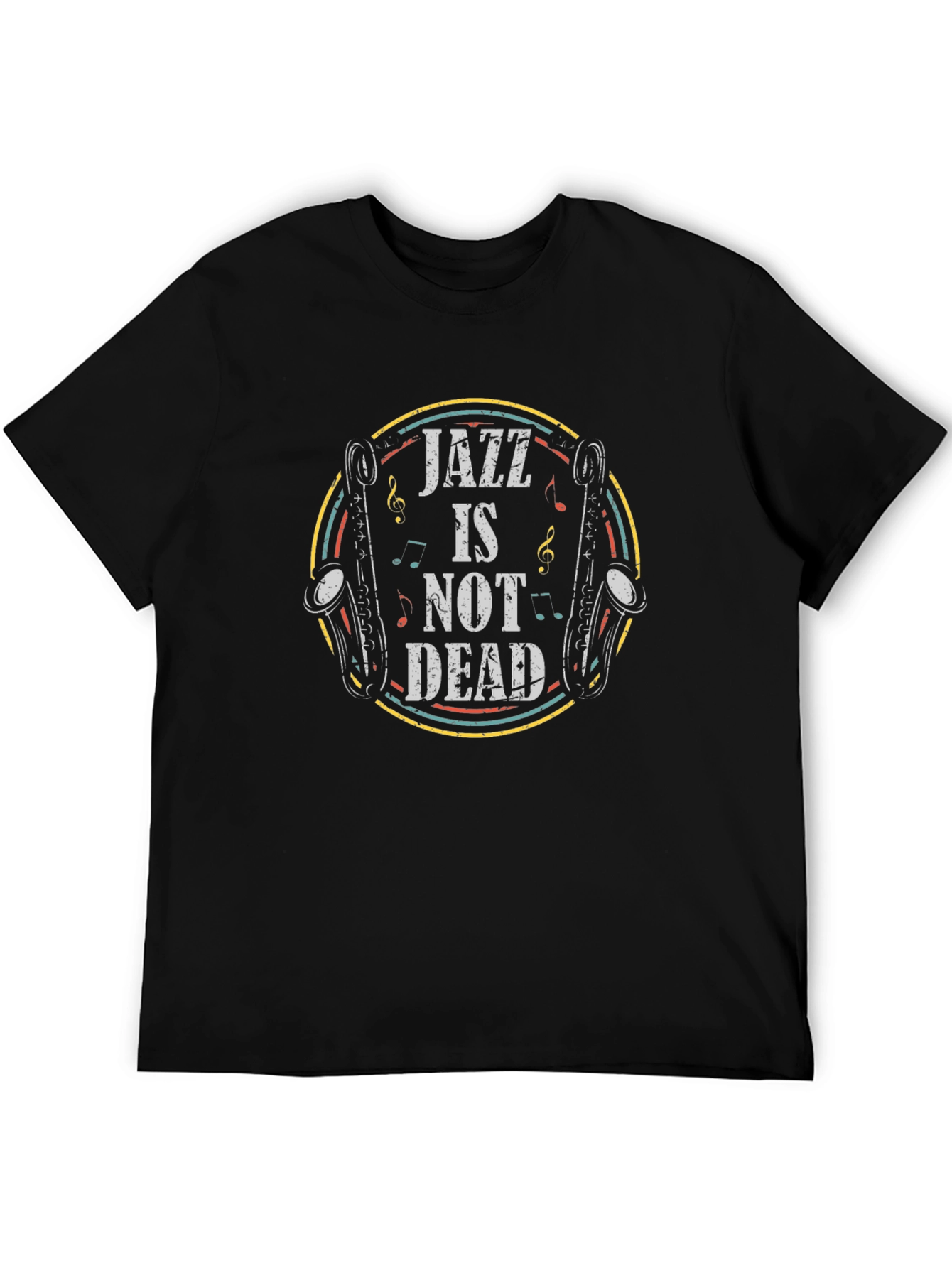 Jazz Is Not Dead T-Shirt Musical Graphic Tee