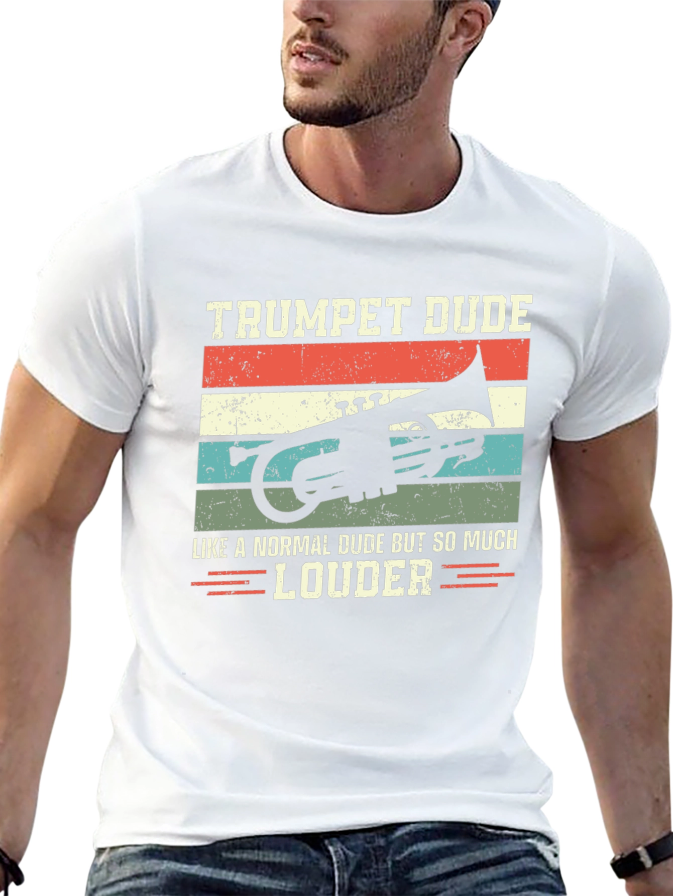 Trumpet Dude Graphic T-Shirt