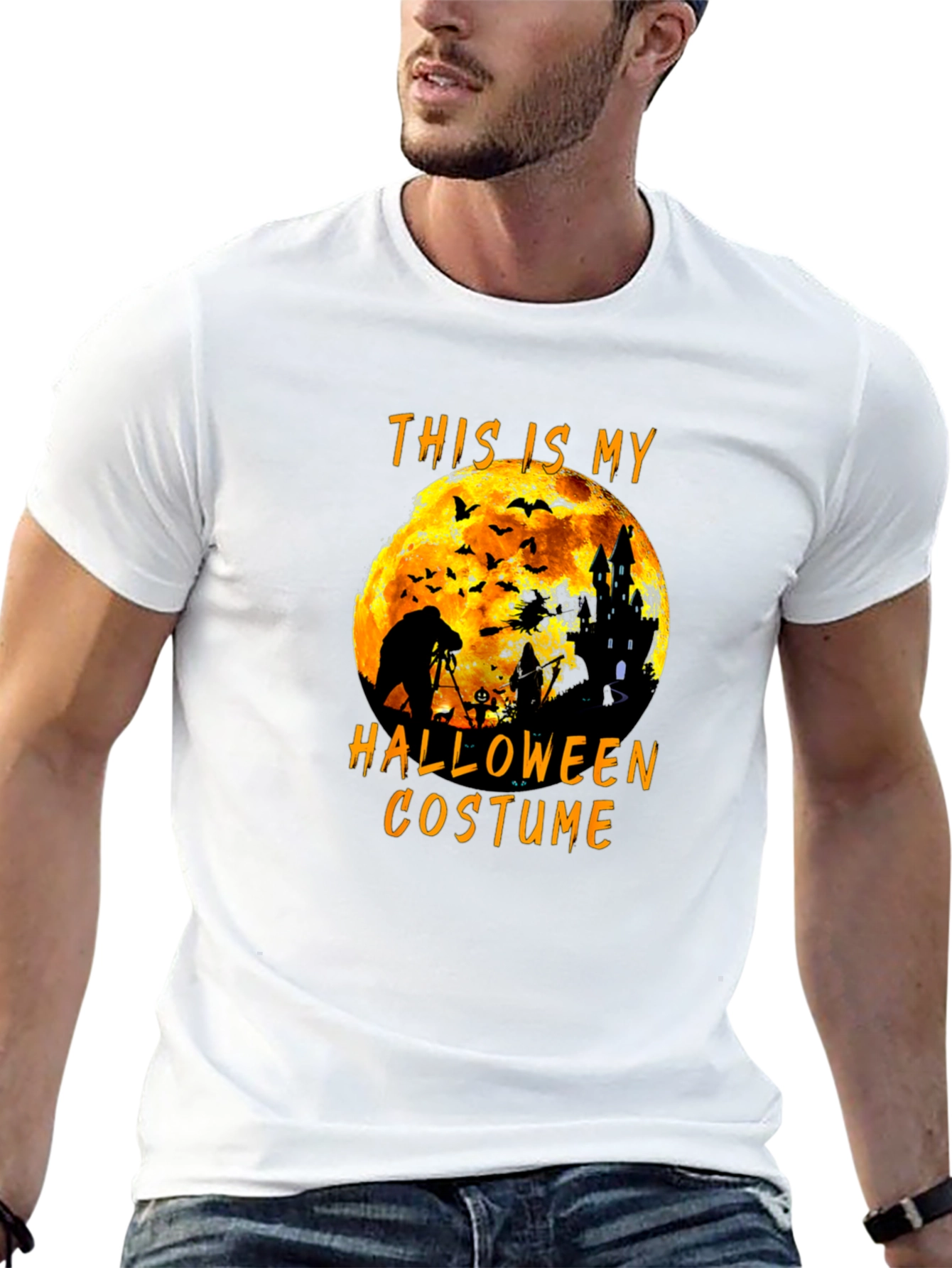 Halloween Costume Graphic Tee