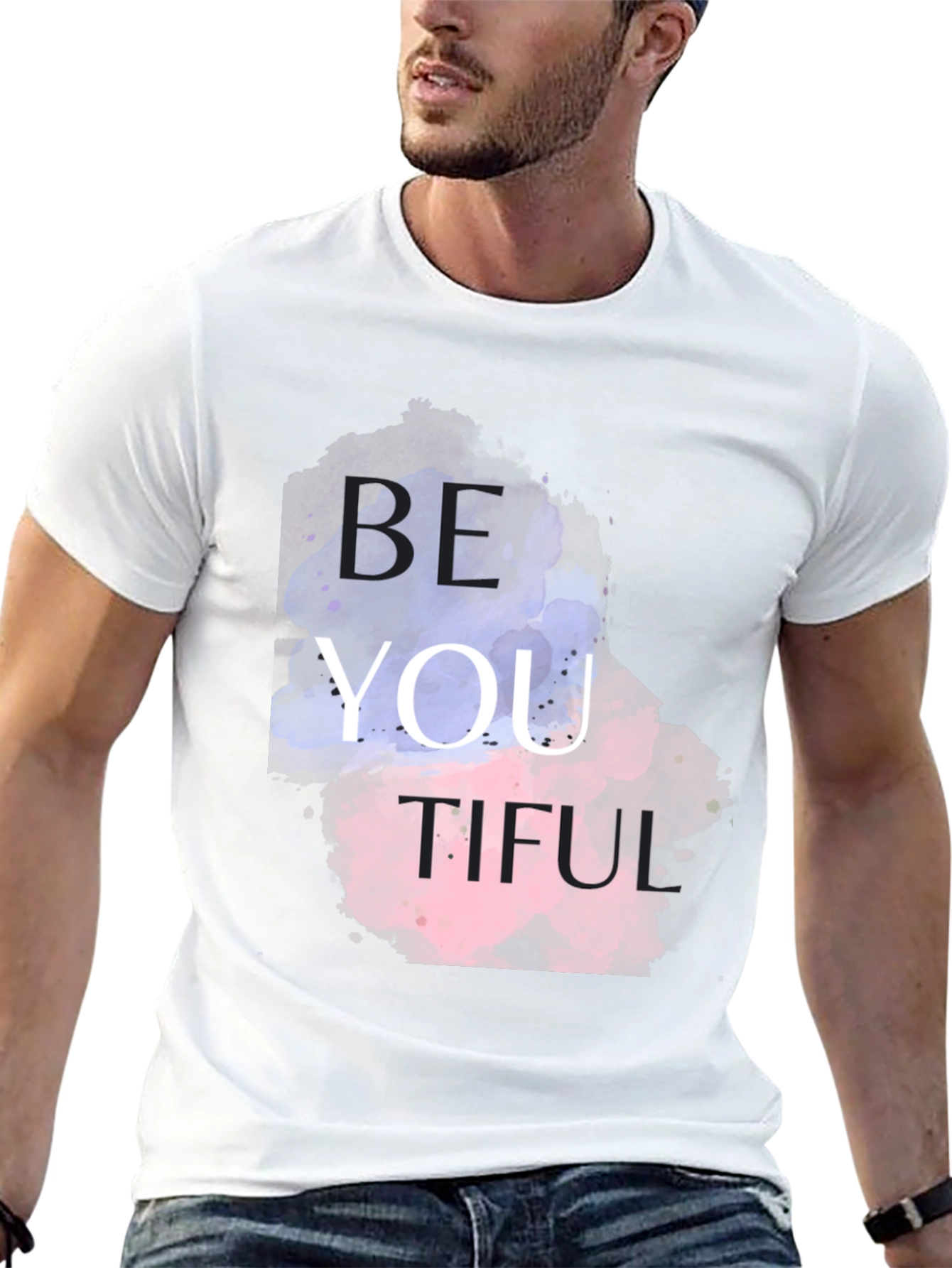 Be YOU TIFUL Tee - Stylish Graphic Print