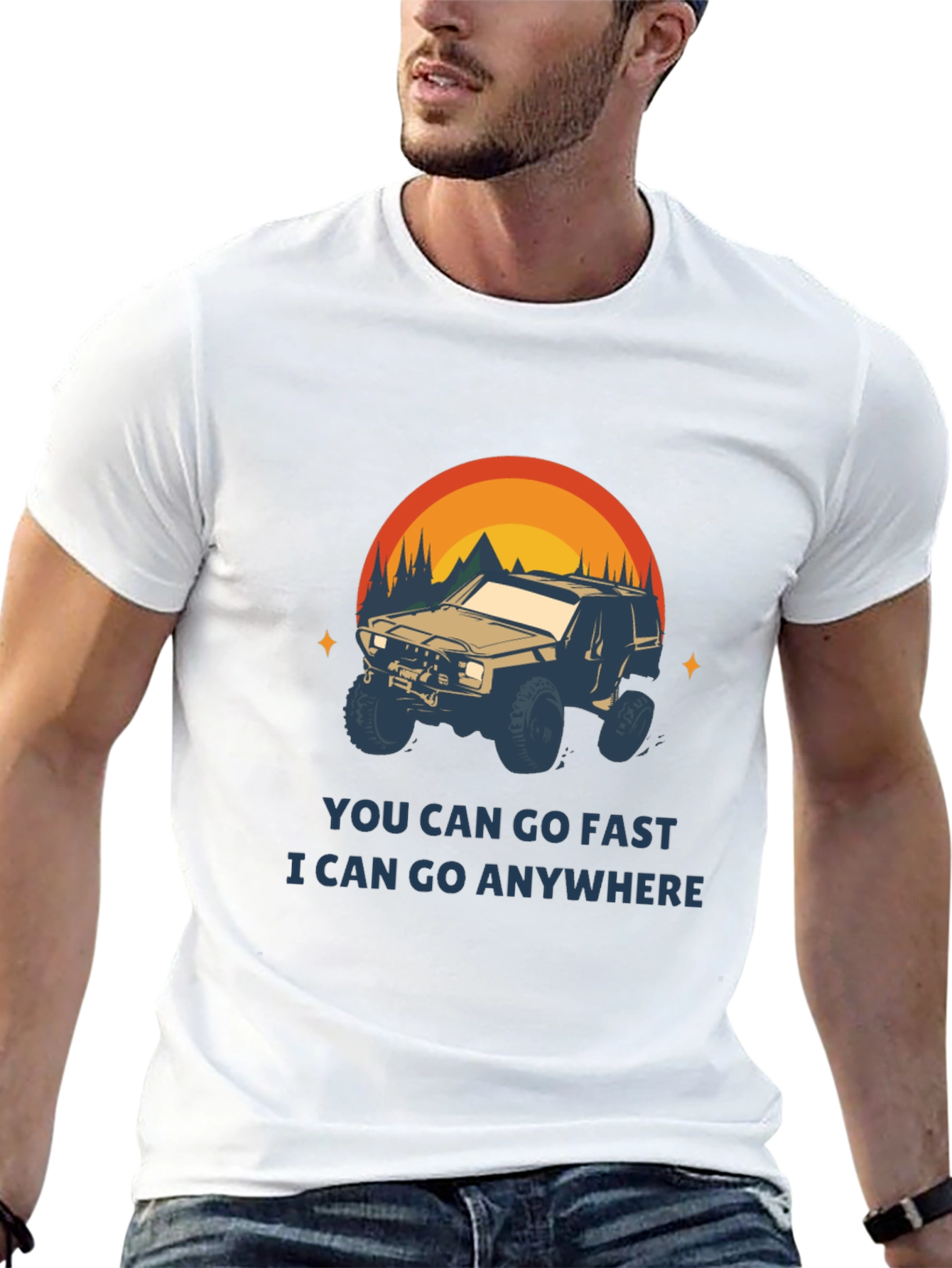 Off-Road Adventure T-Shirt - You Can Go Anywhere
