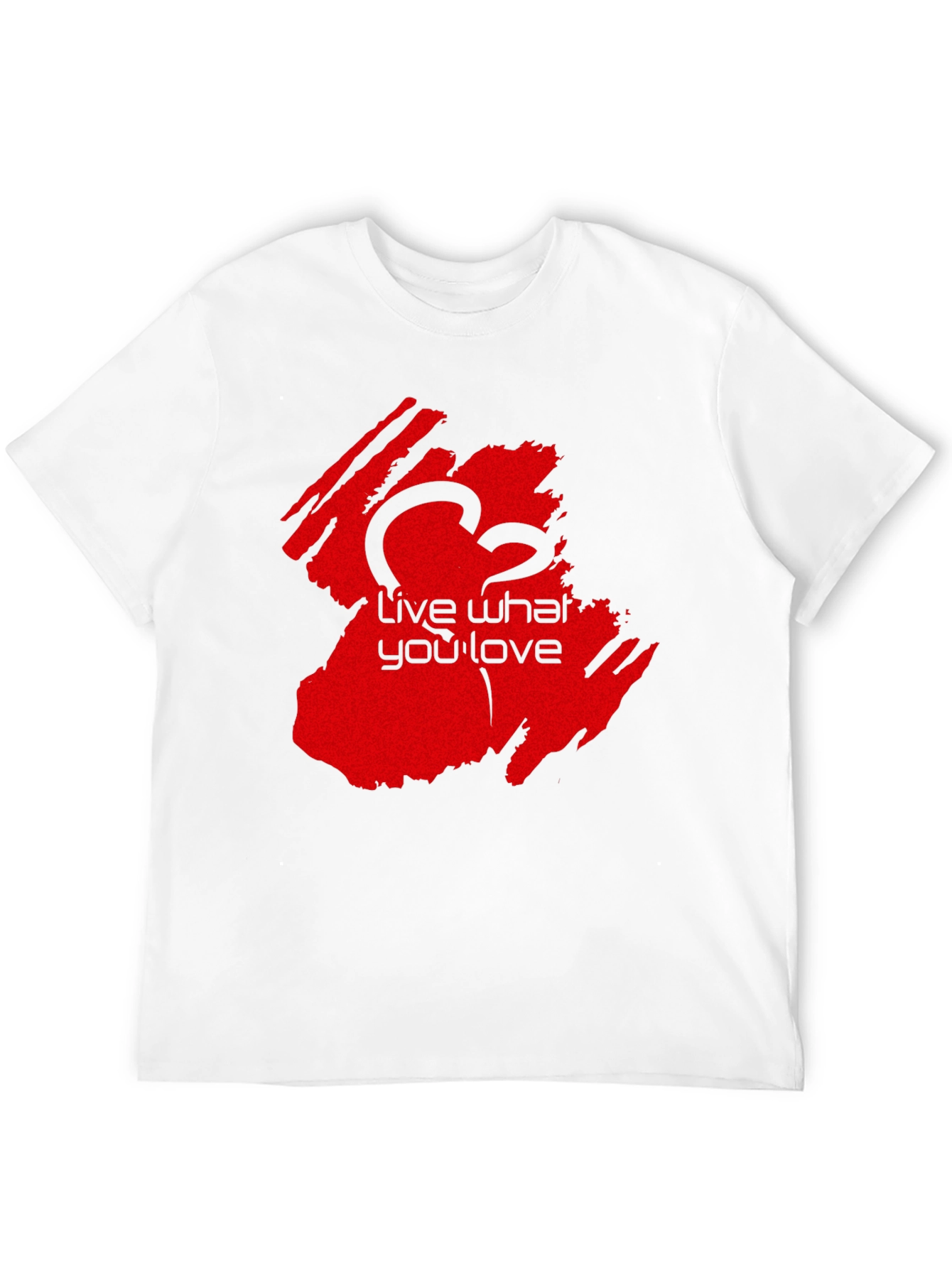 Live What You Love Black T-Shirt - Casual Wear