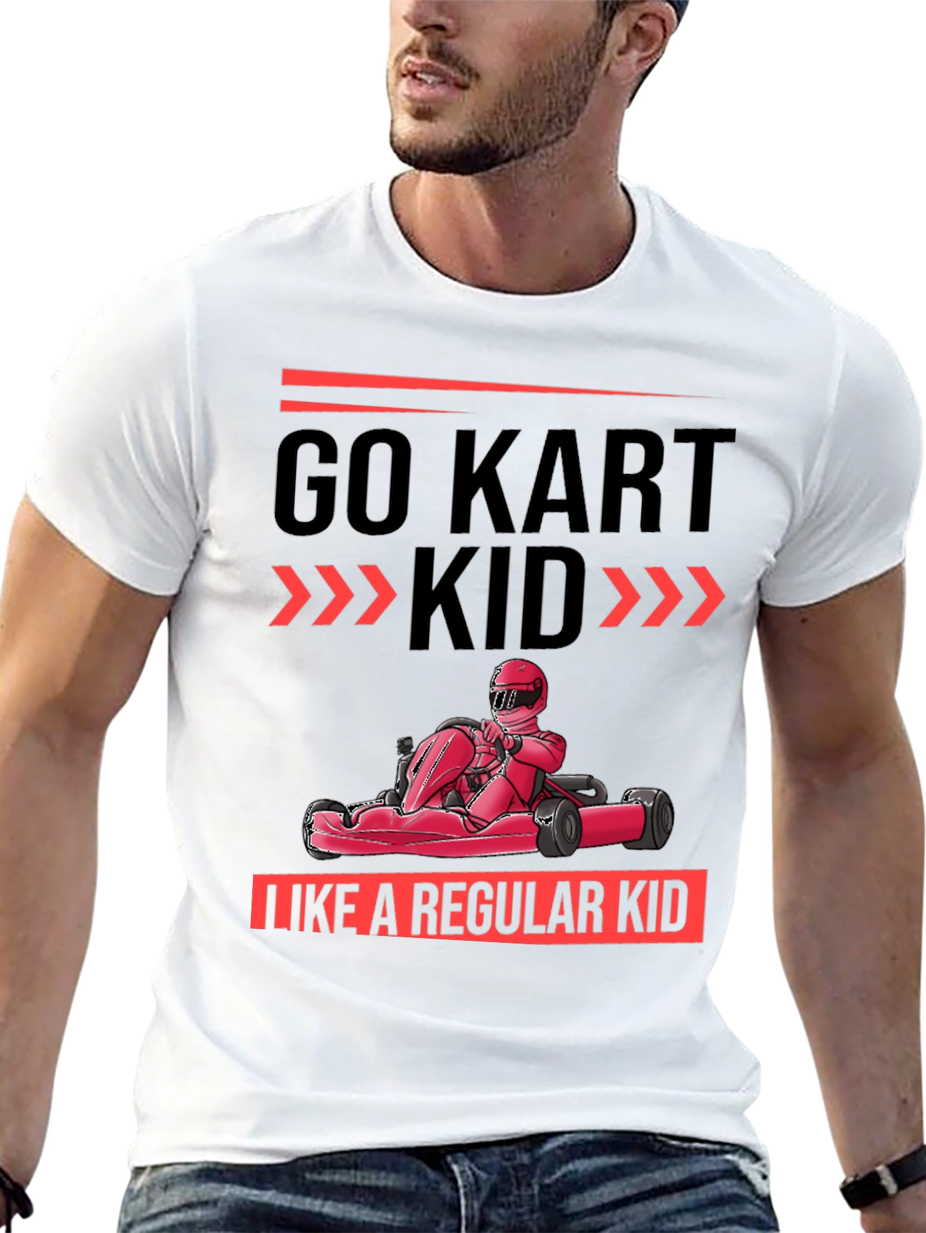 Go Kart Kid Graphic Tee - Racing Enthusiast T-Shirt