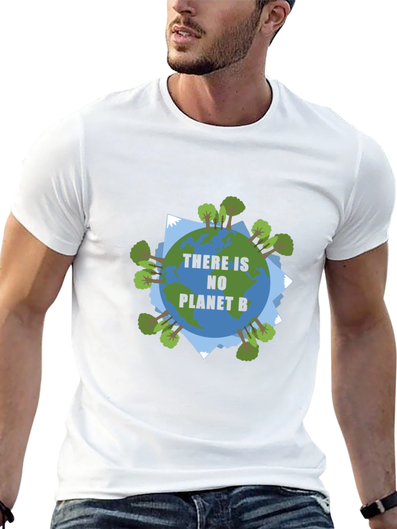 Eco-Friendly Earth Day T-Shirt - No Planet B
