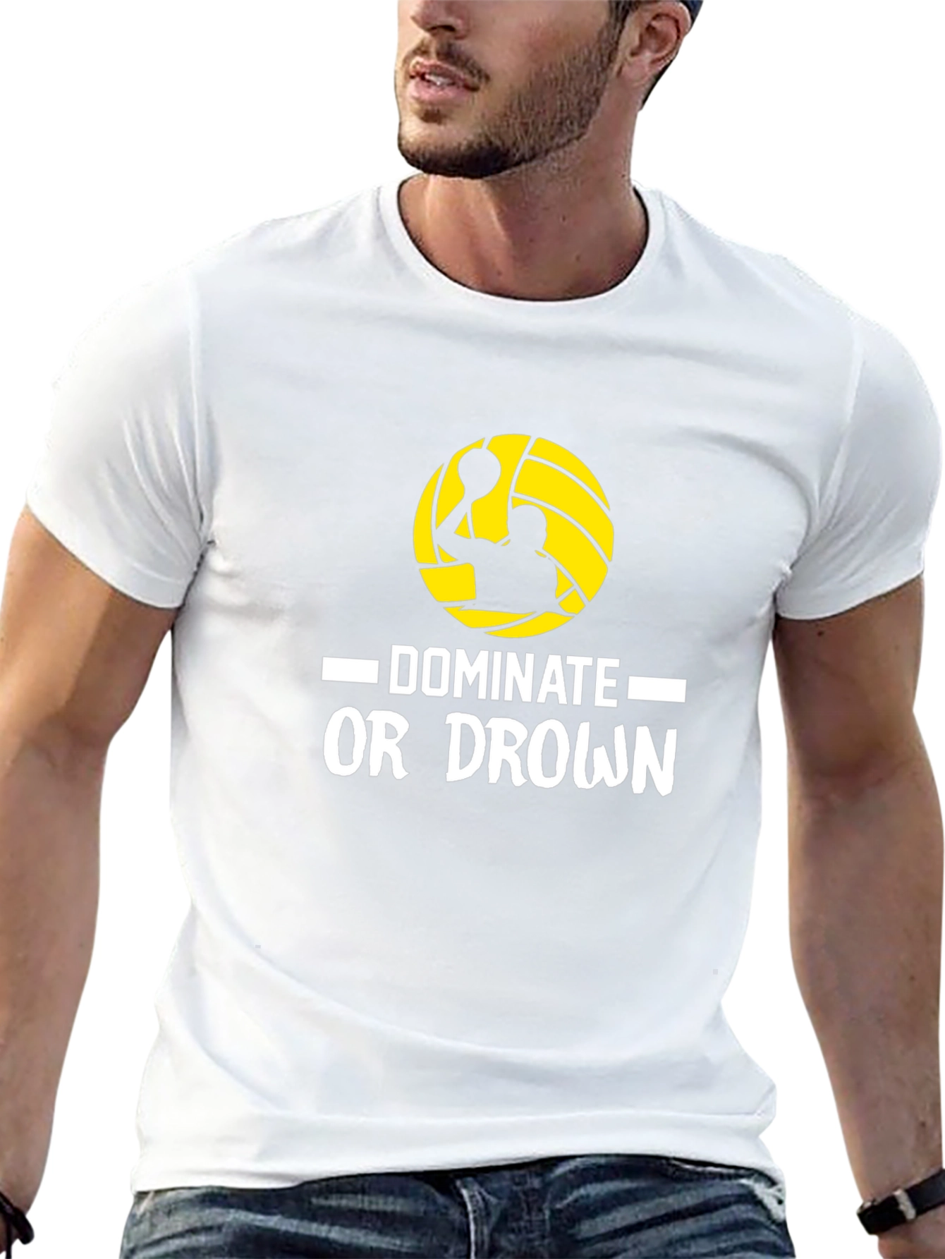 Dominate or Drown Black T-Shirt
