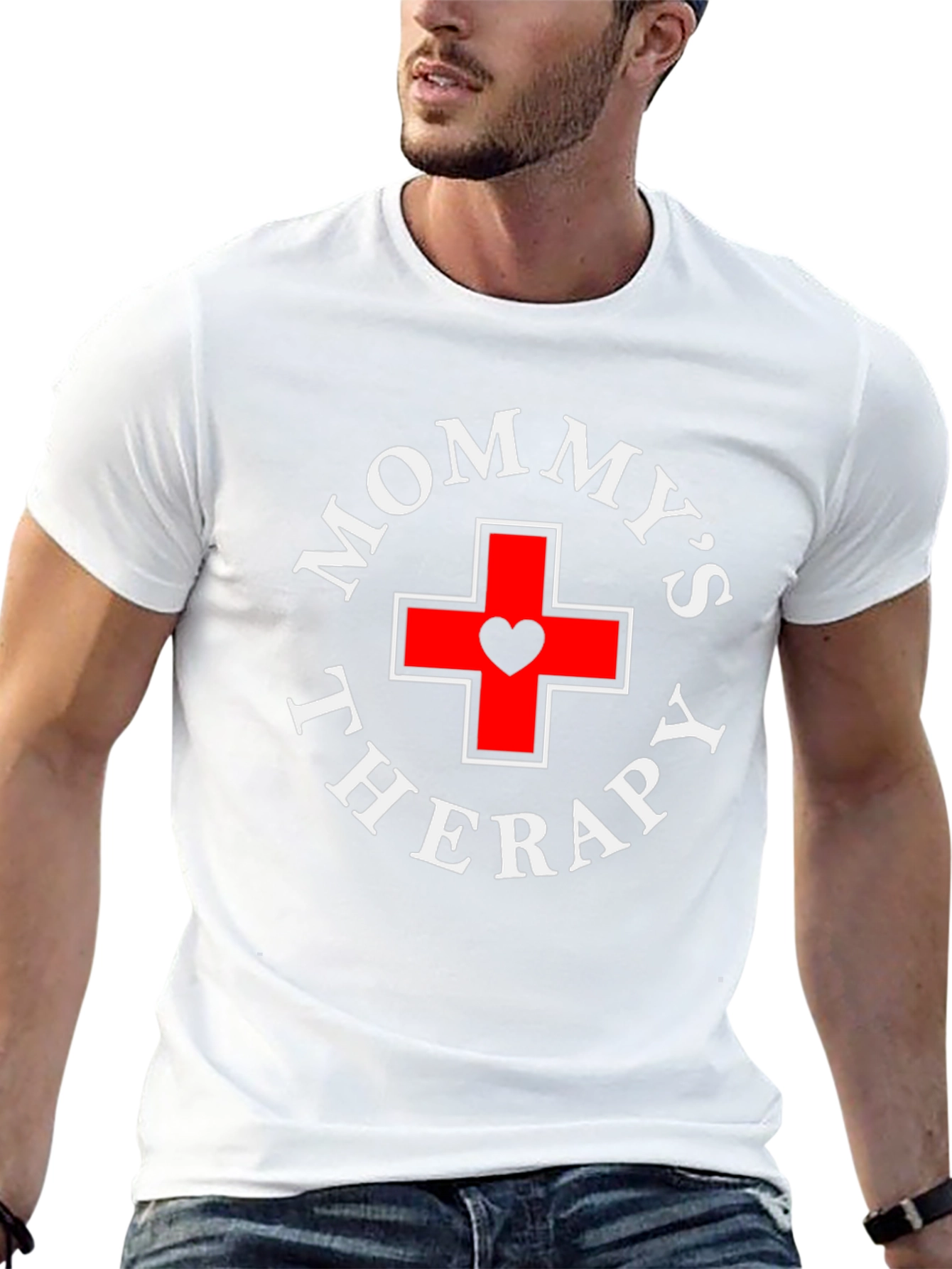 Mommys Therapy Black T-Shirt