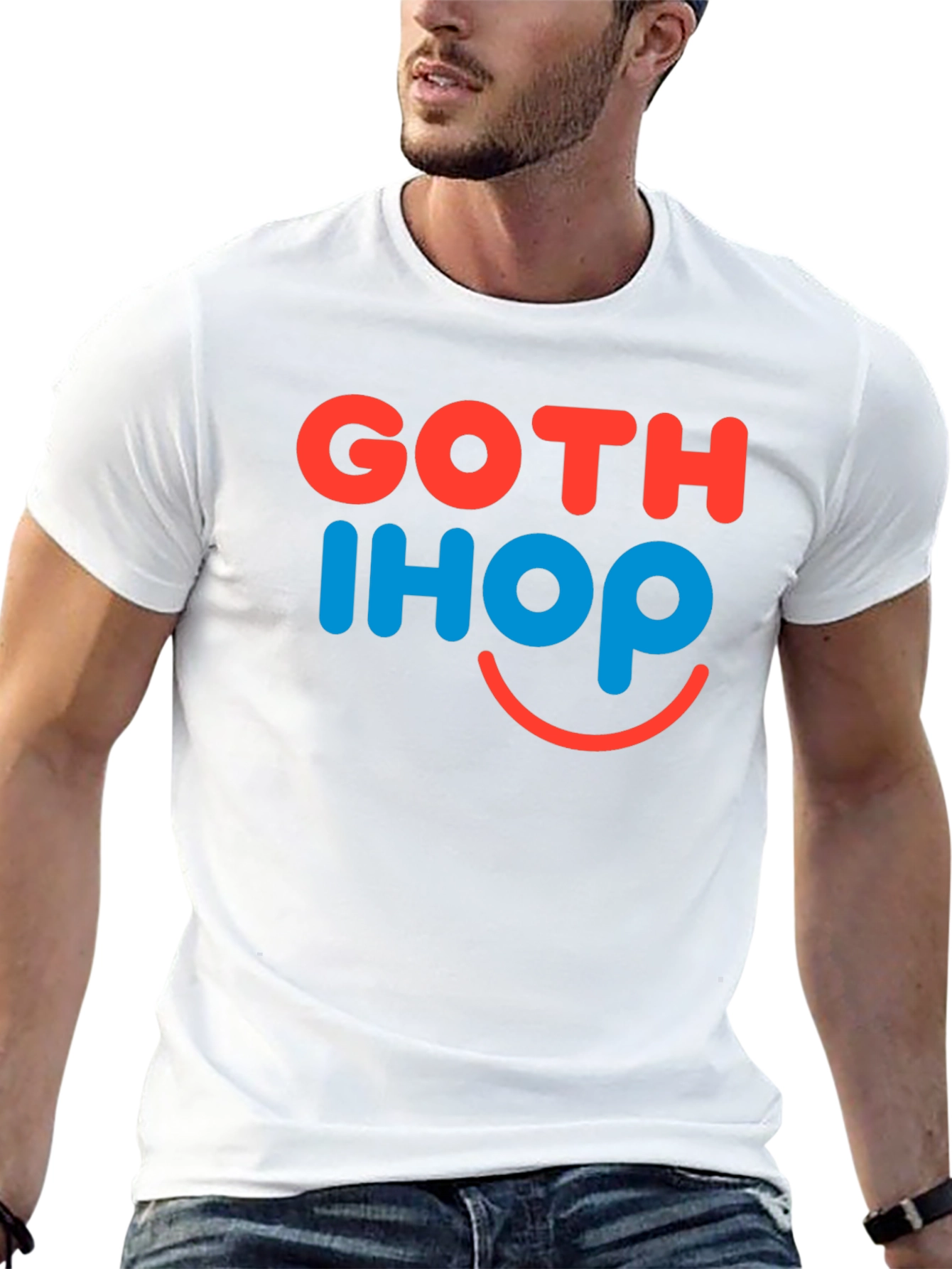 Goth IHOP Graphic T-Shirt