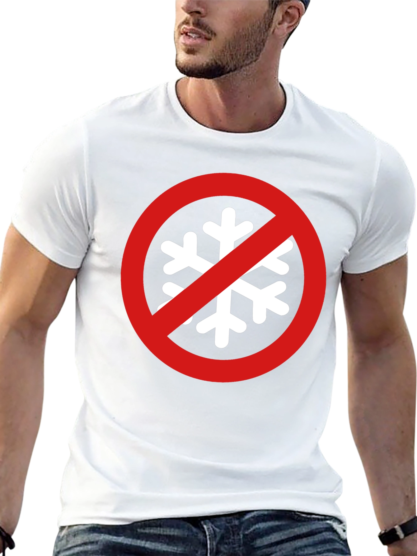 No Snowflake Zone Black T-Shirt
