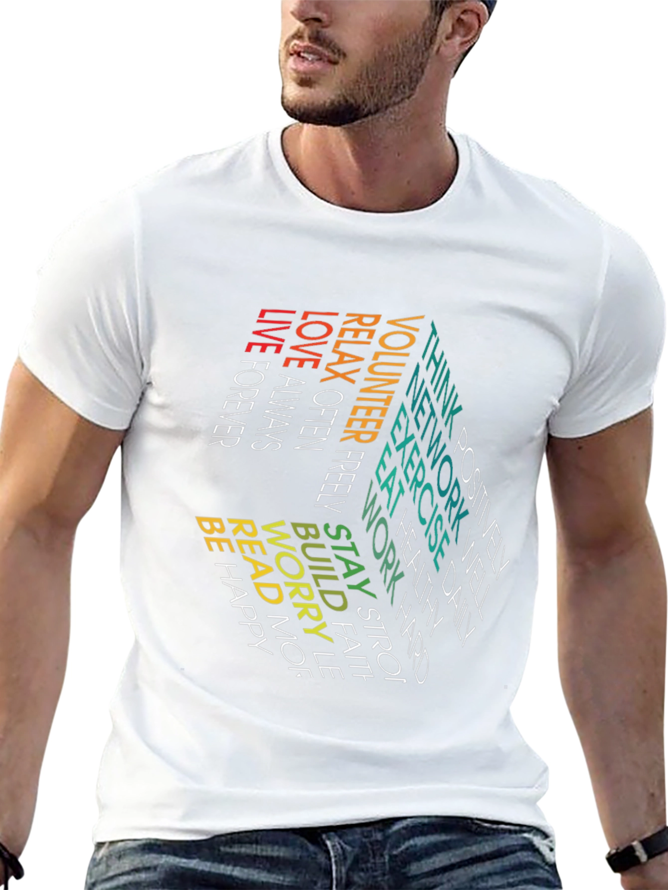 Inspirational Word Art T-Shirt