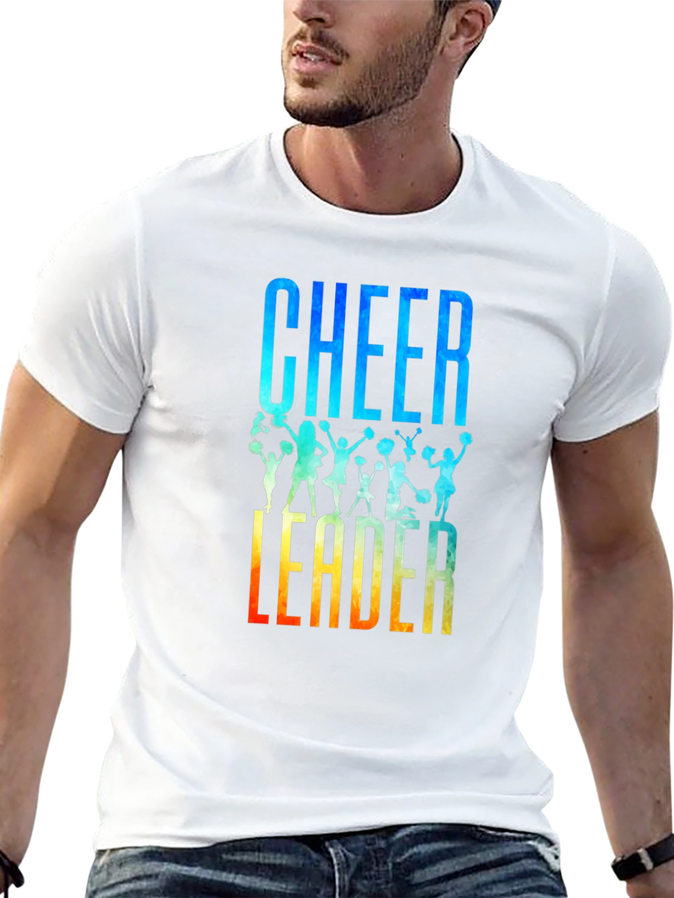 Cheerleader Graphic Tee