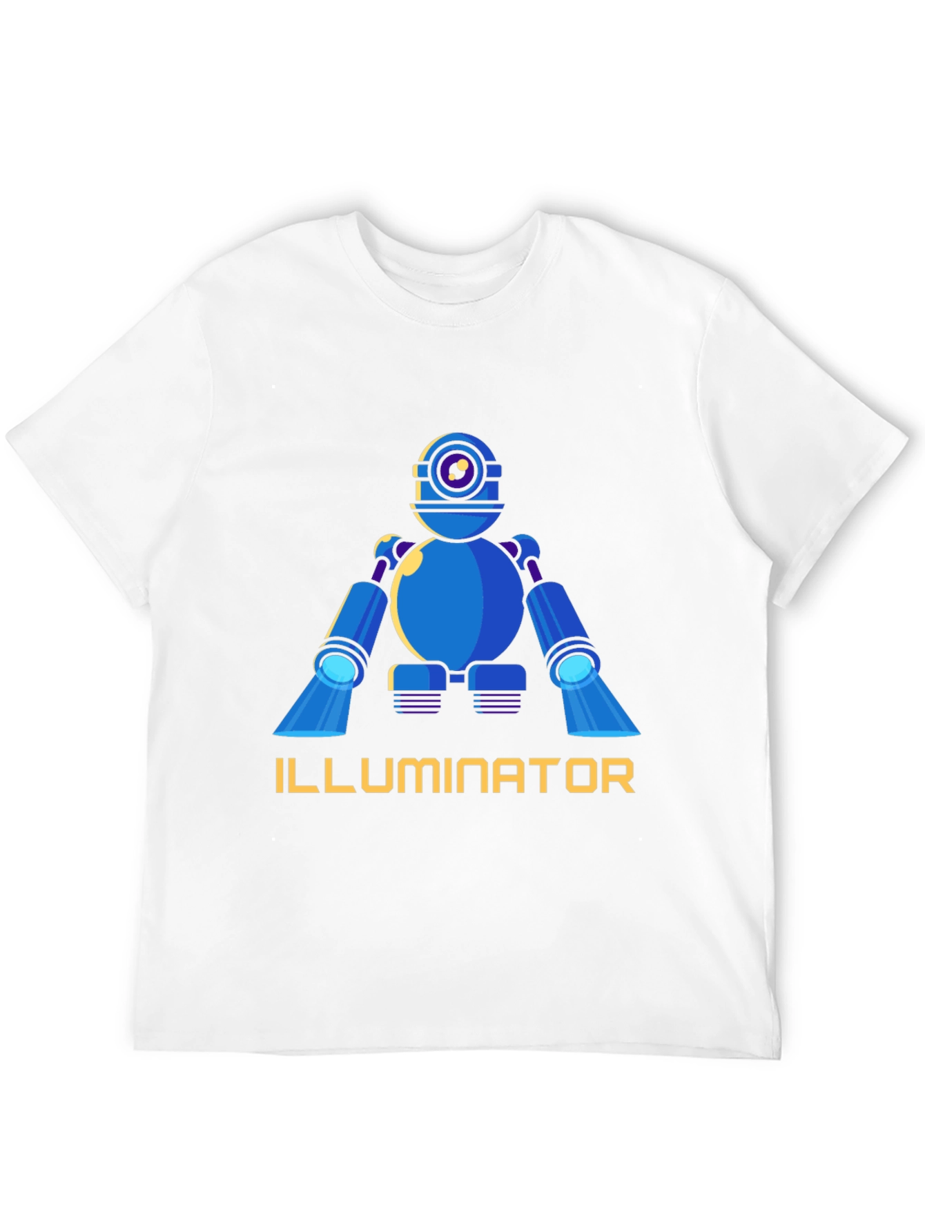 Illuminator Robot Graphic T-Shirt