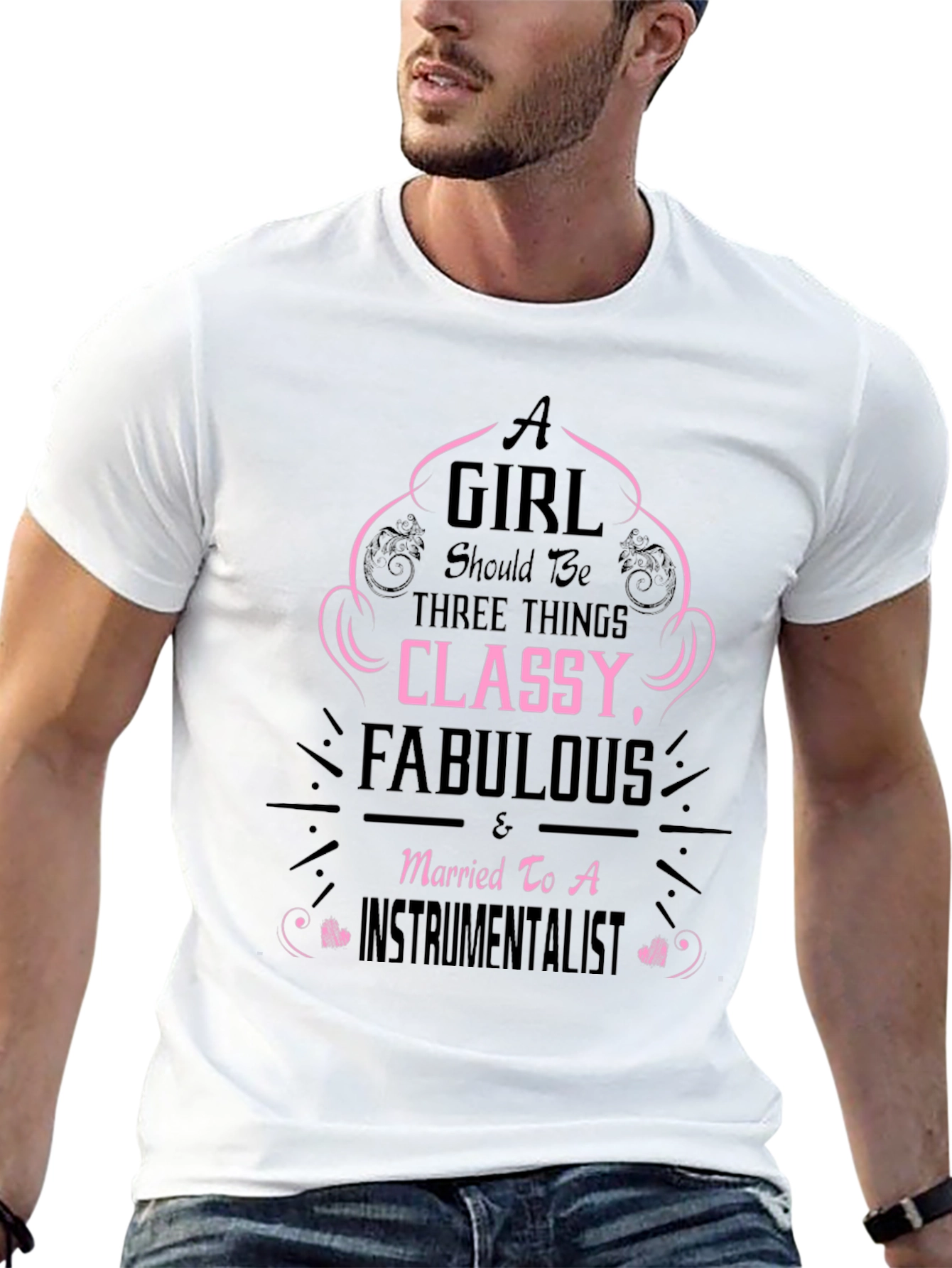 Classy Fabulous Instrumentalist Wife Tee