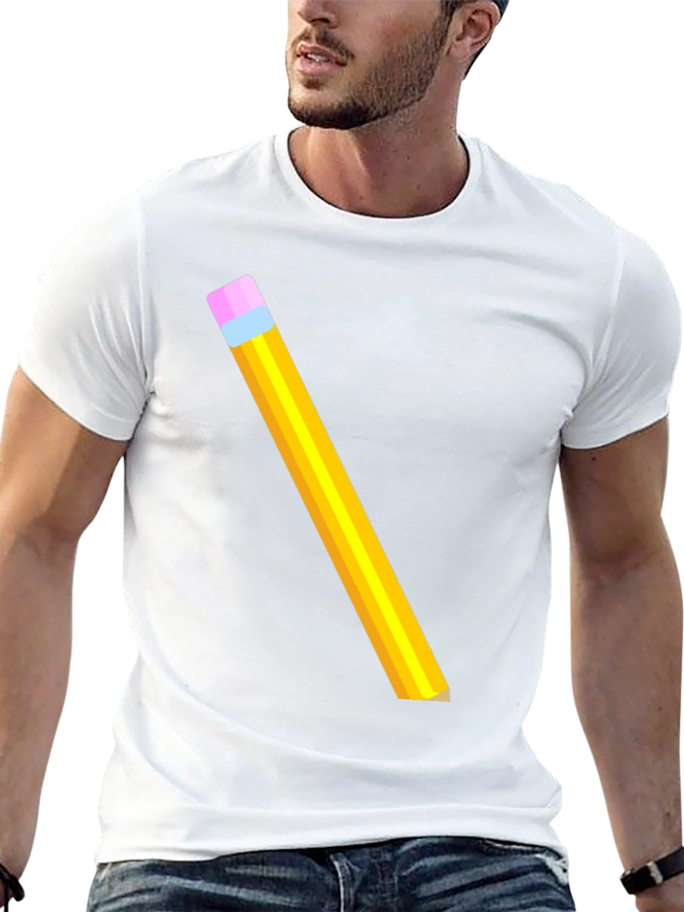 Pencil Graphic Tee - Back to School Style