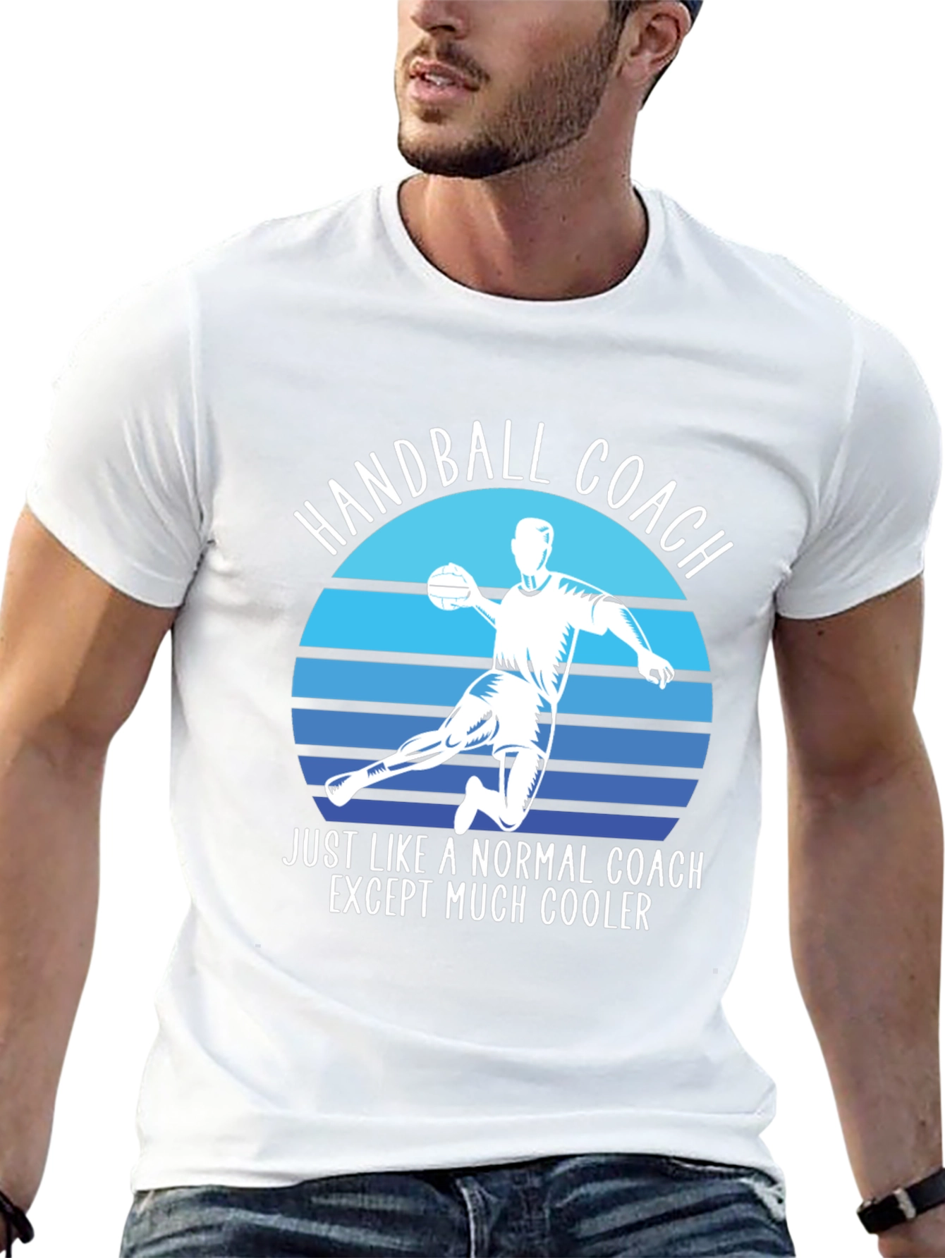 Handball Coach T-Shirt - Cool Graphic Tee