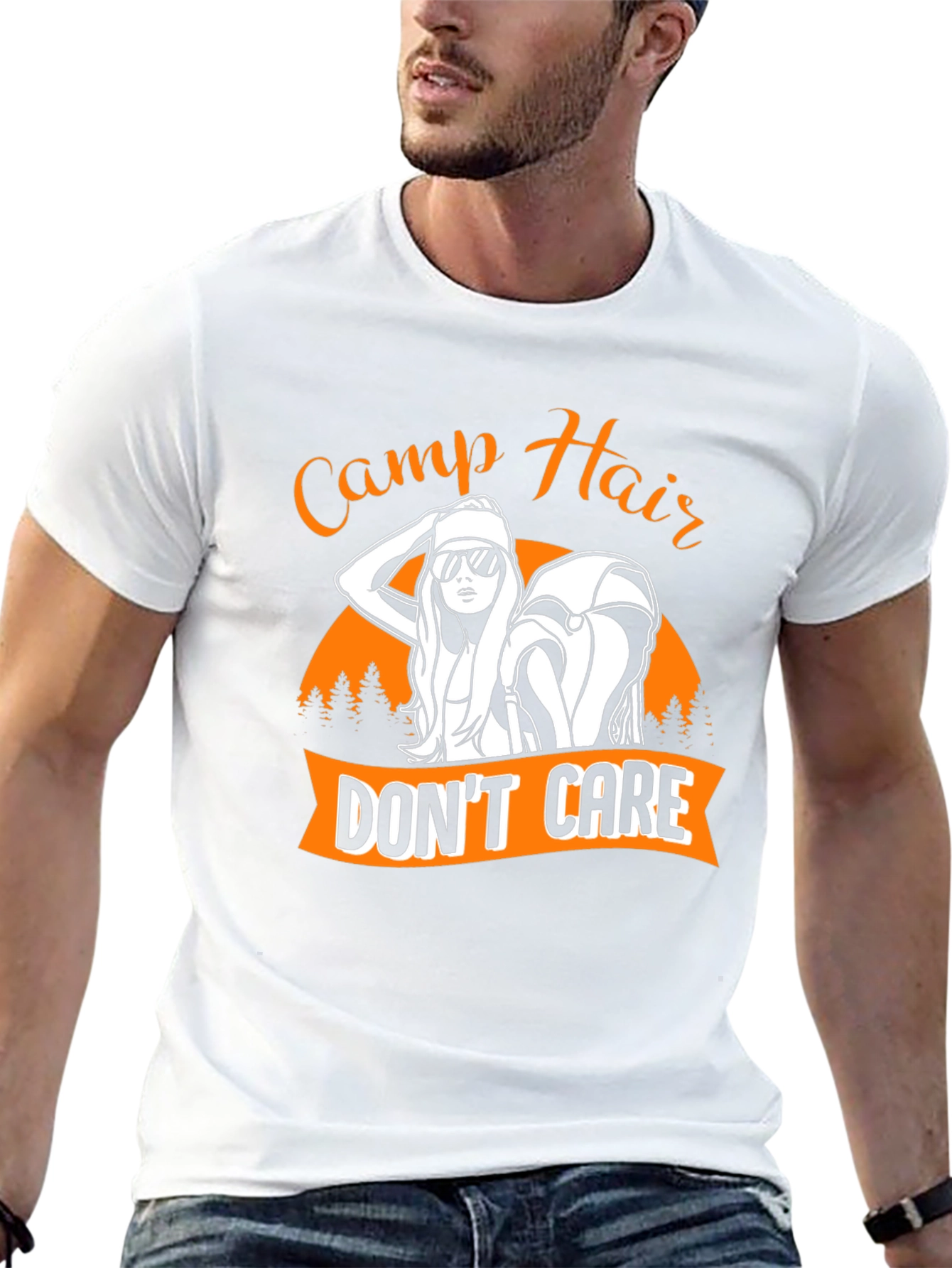 Camp Hair Dont Care T-Shirt