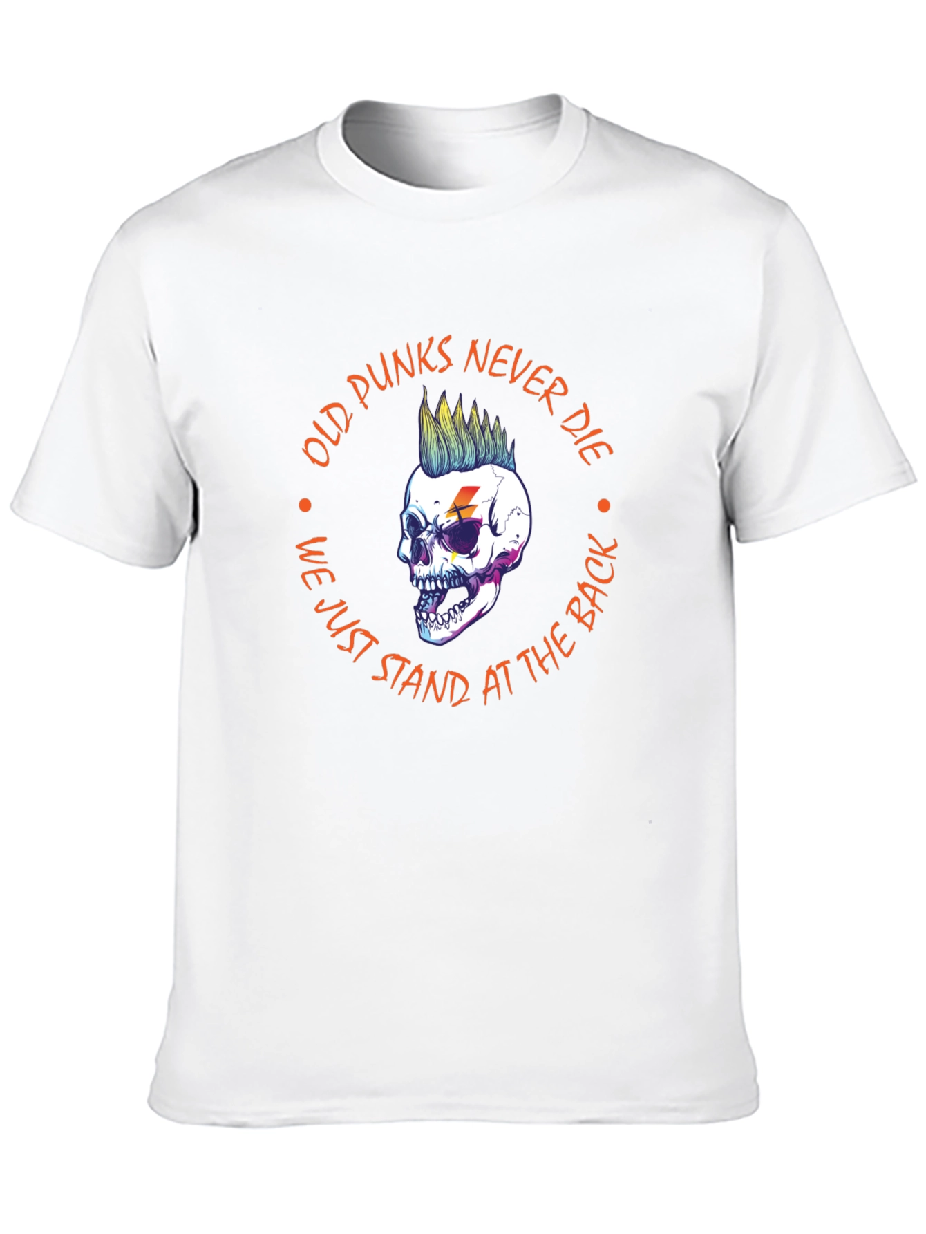 Old Punks Never Die Graphic T-Shirt
