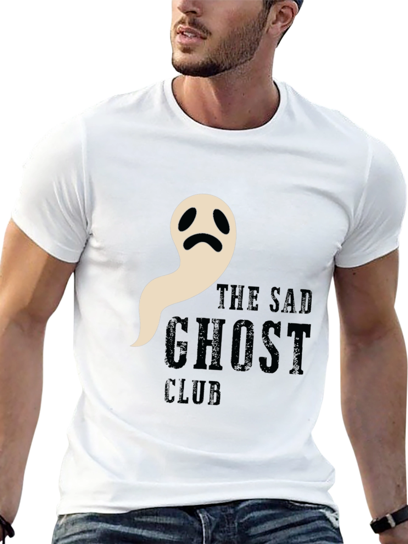 Sad Ghost Club Black T-Shirt