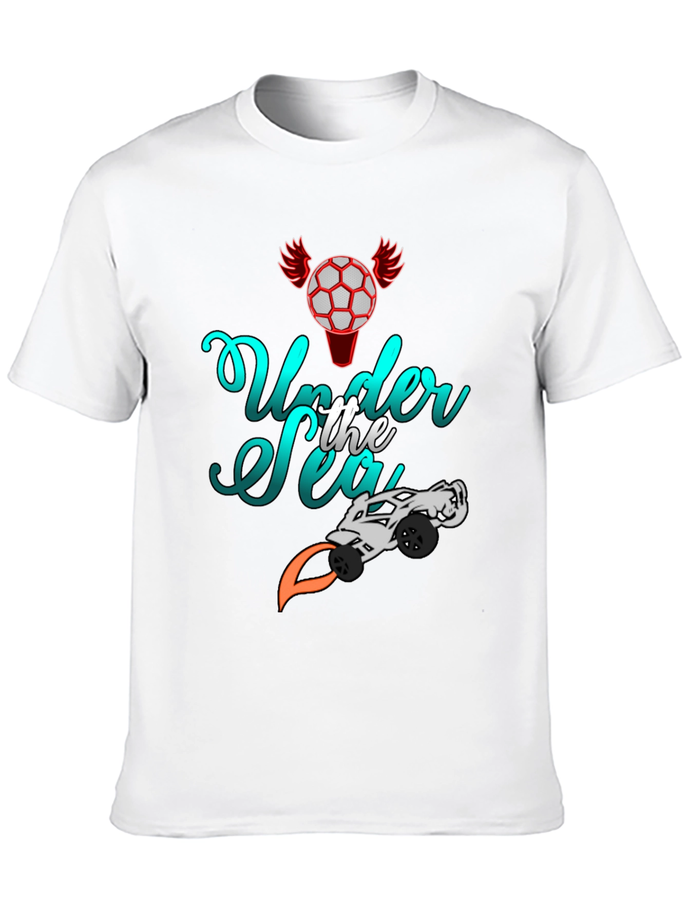 Under the Sea Car Soccer T-Shirt