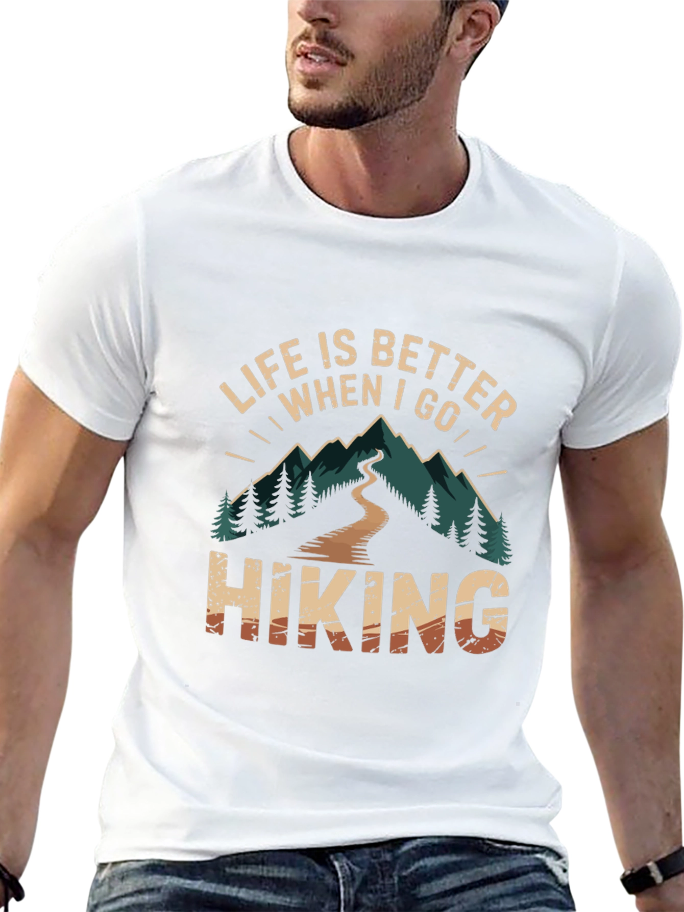 Life is Better When I Go Hiking T-Shirt