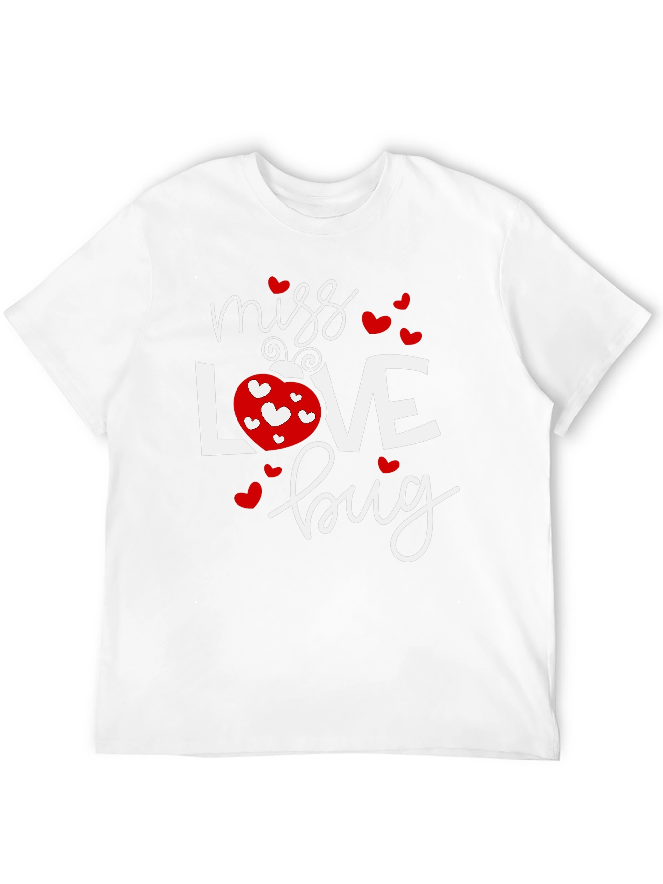 Miss Love Bug Black Graphic Tee