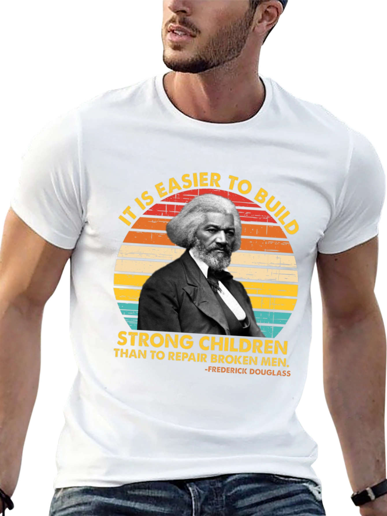 Frederick Douglass T-Shirt - Build Strong Children