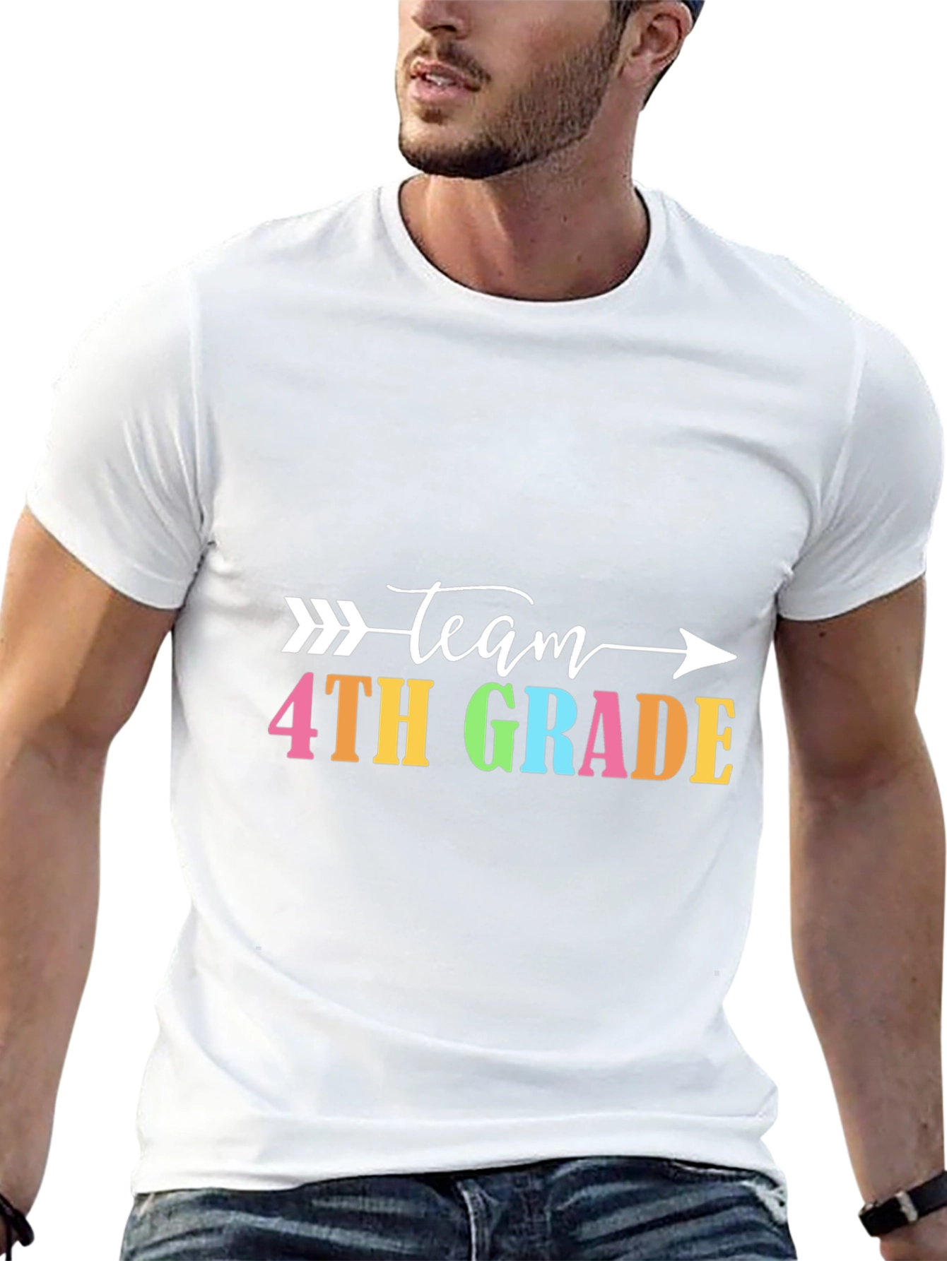 Team 4th Grade Teacher T-Shirt