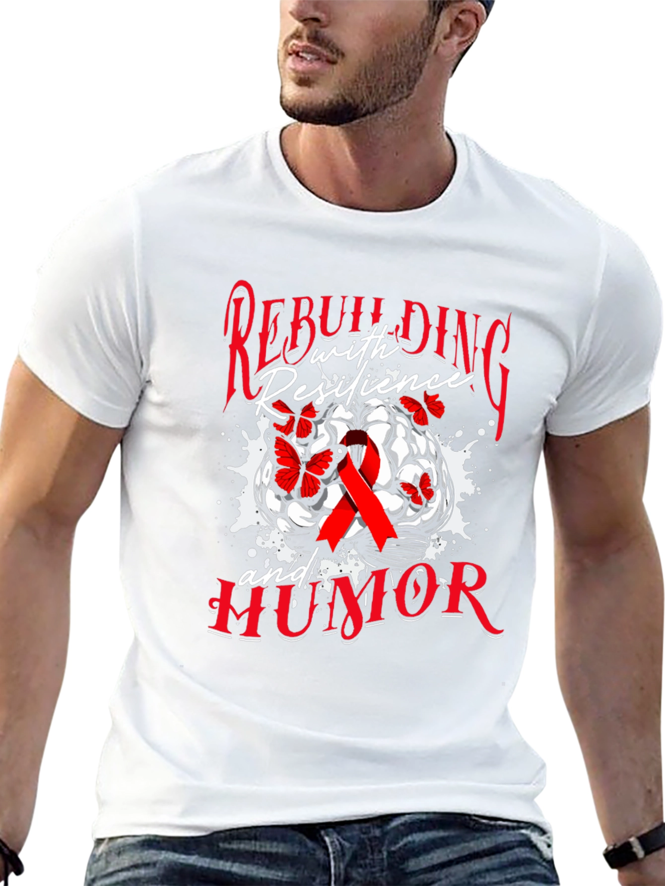 Rebuilding with Resilience and Humor T-Shirt