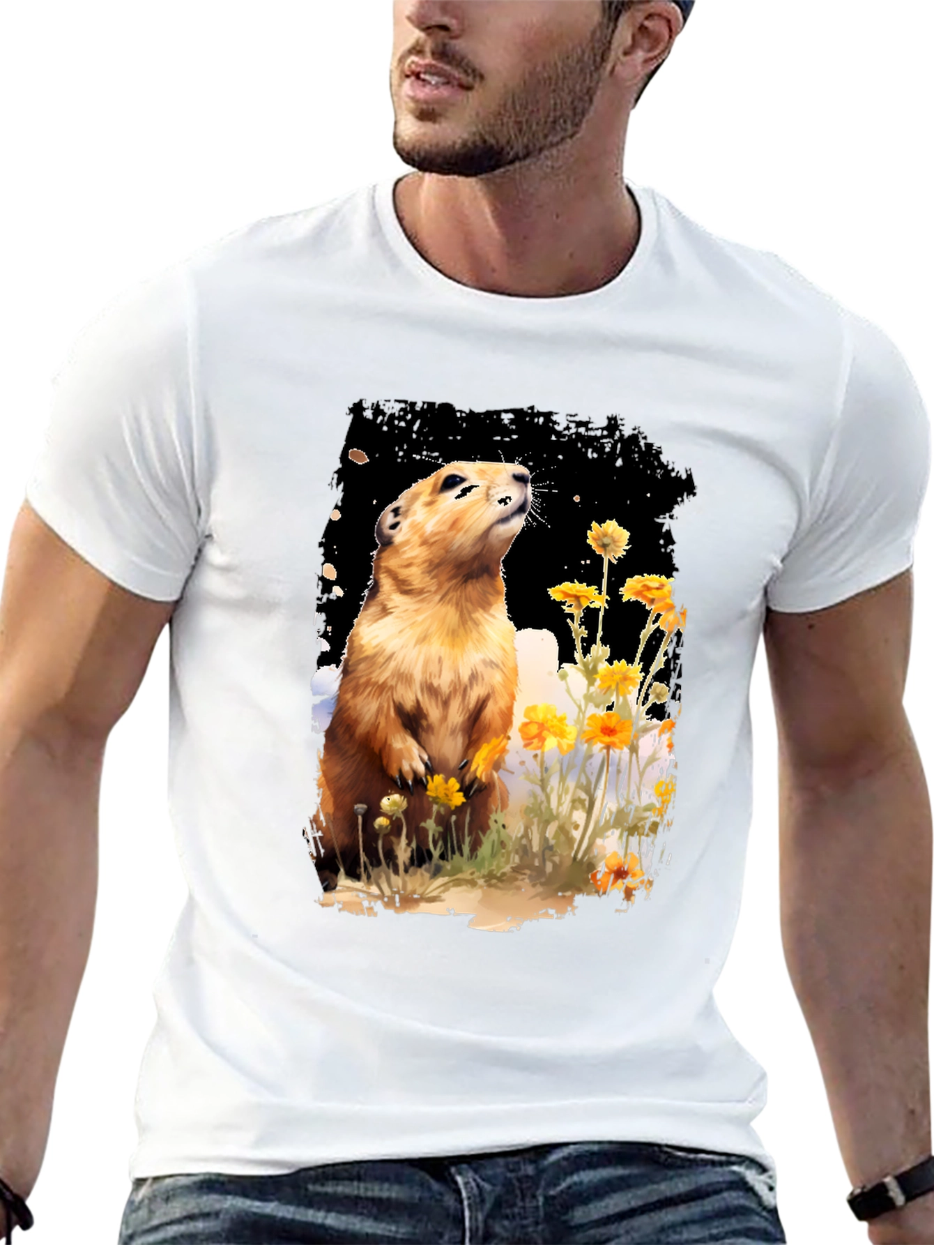 Prairie Dog T-Shirt - Unisex Black Tee