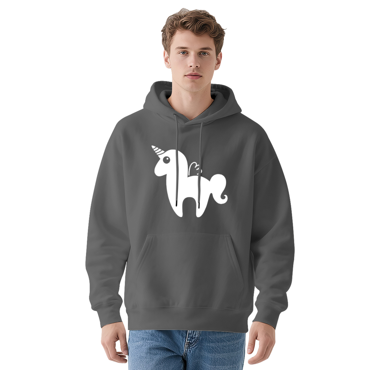Forest Green Unicorn Hoodie