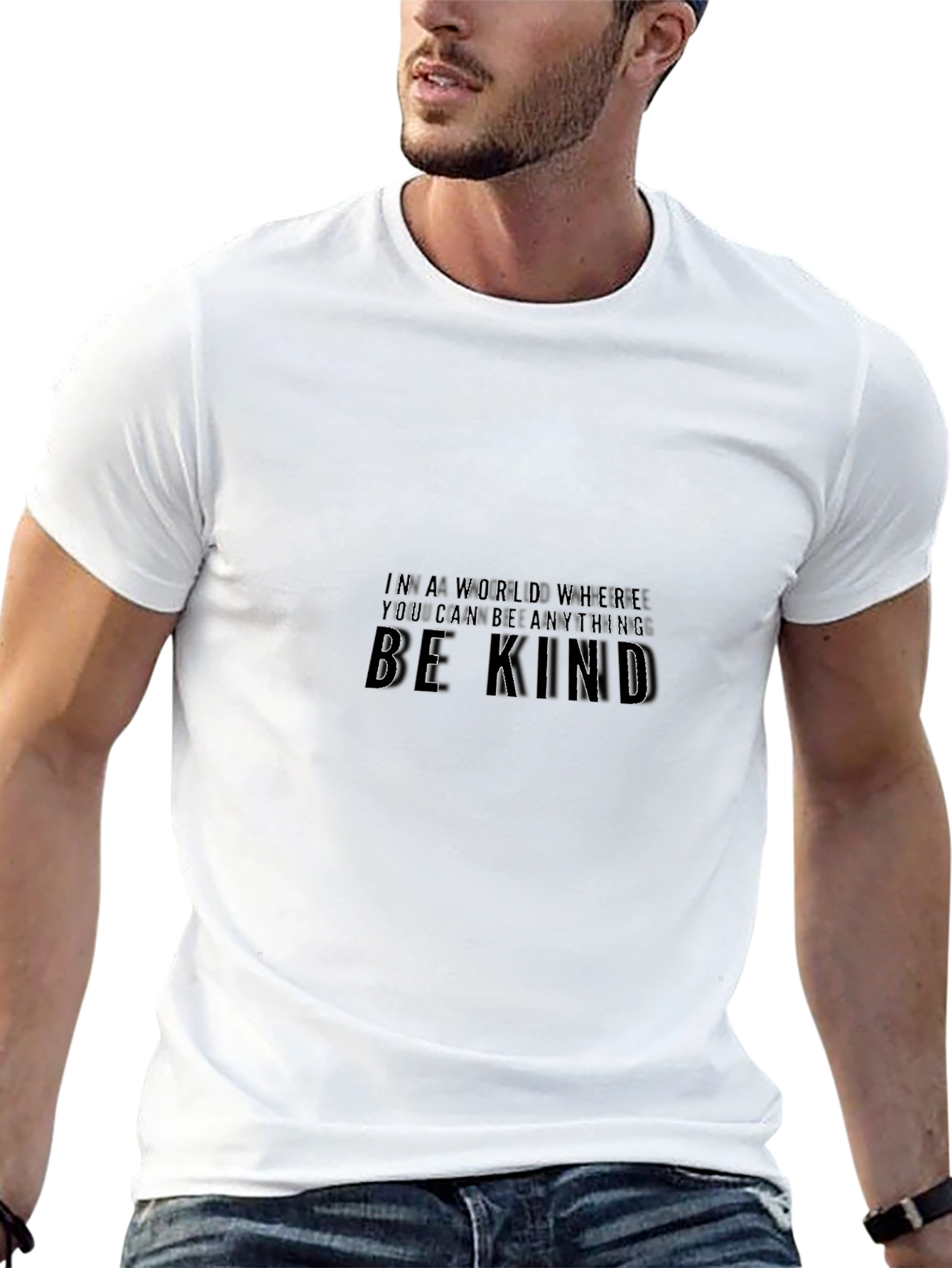 Be Kind Graphic T-Shirt - Soft Cotton Casual Tee