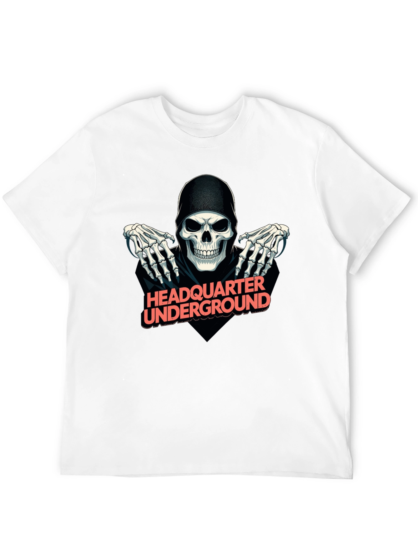 Headquarter Underground Skull Graphic Tee