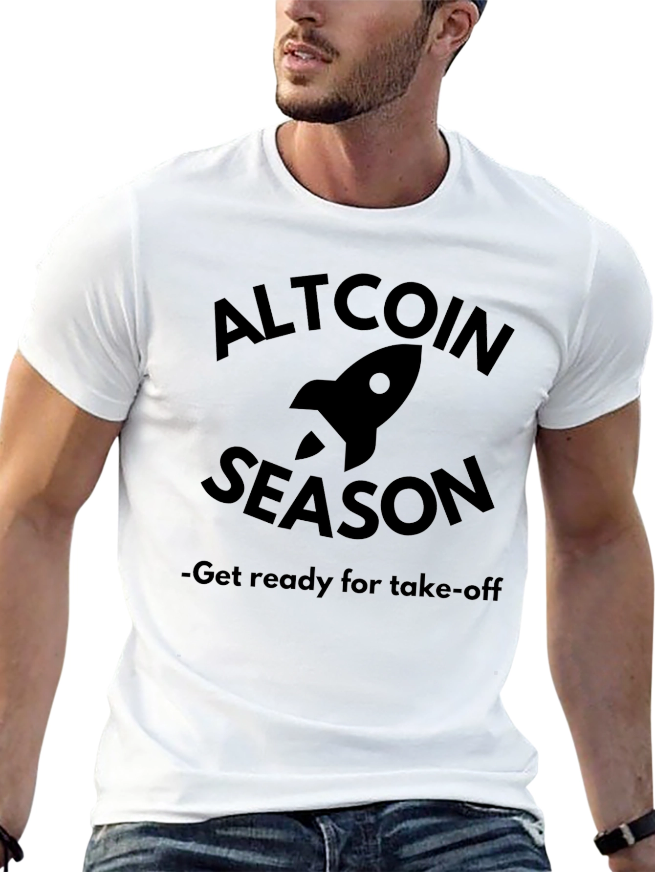 Altcoin Season Rocket T-Shirt - Get Ready!